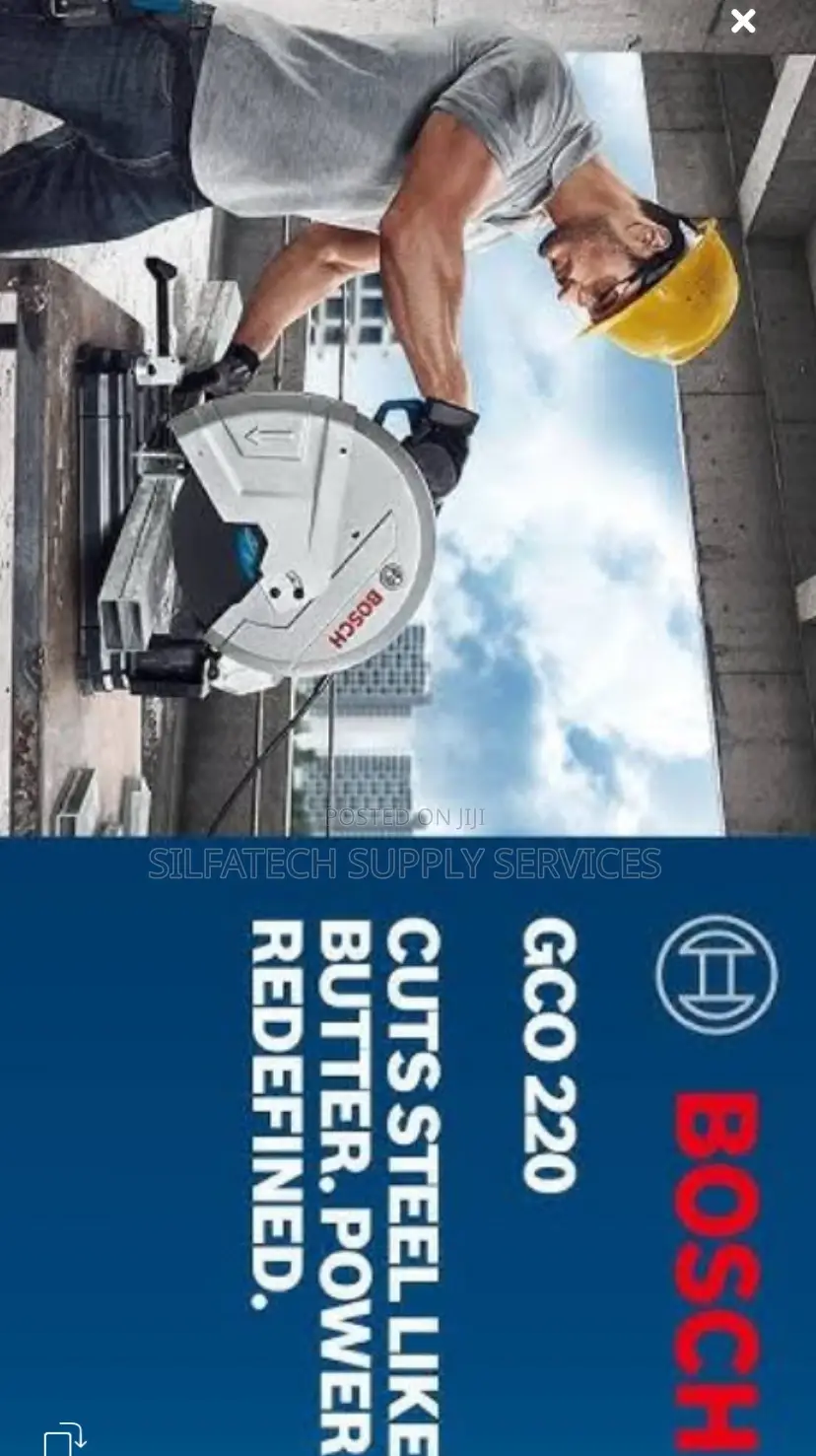 Original Bosch Steel Cutting Machine