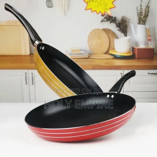 Non-Stick Stockpot Frying Pan Flat Cookware Kitchen Utensils
