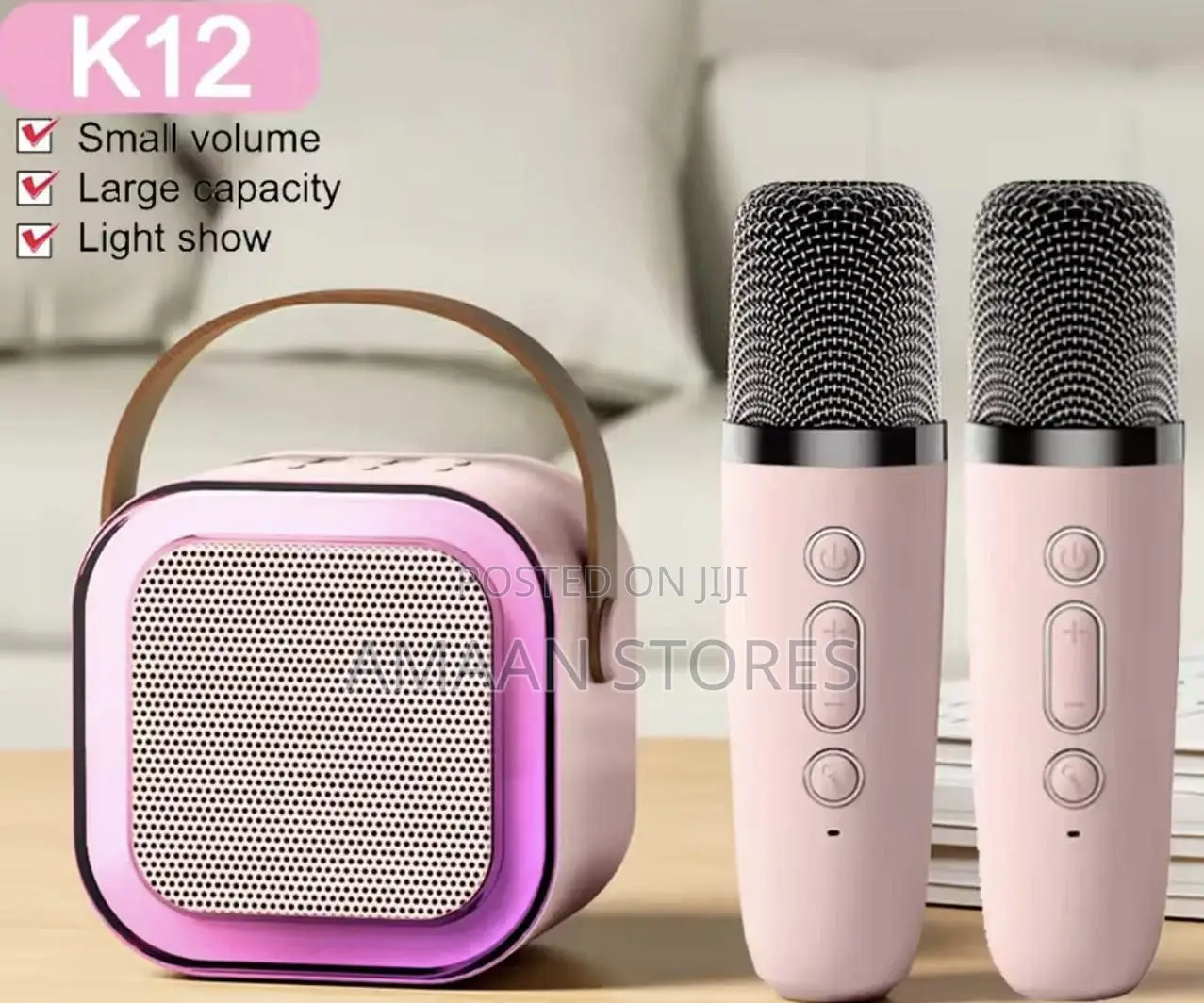 Portable Karaoke Microphones Bluetooth Speaker