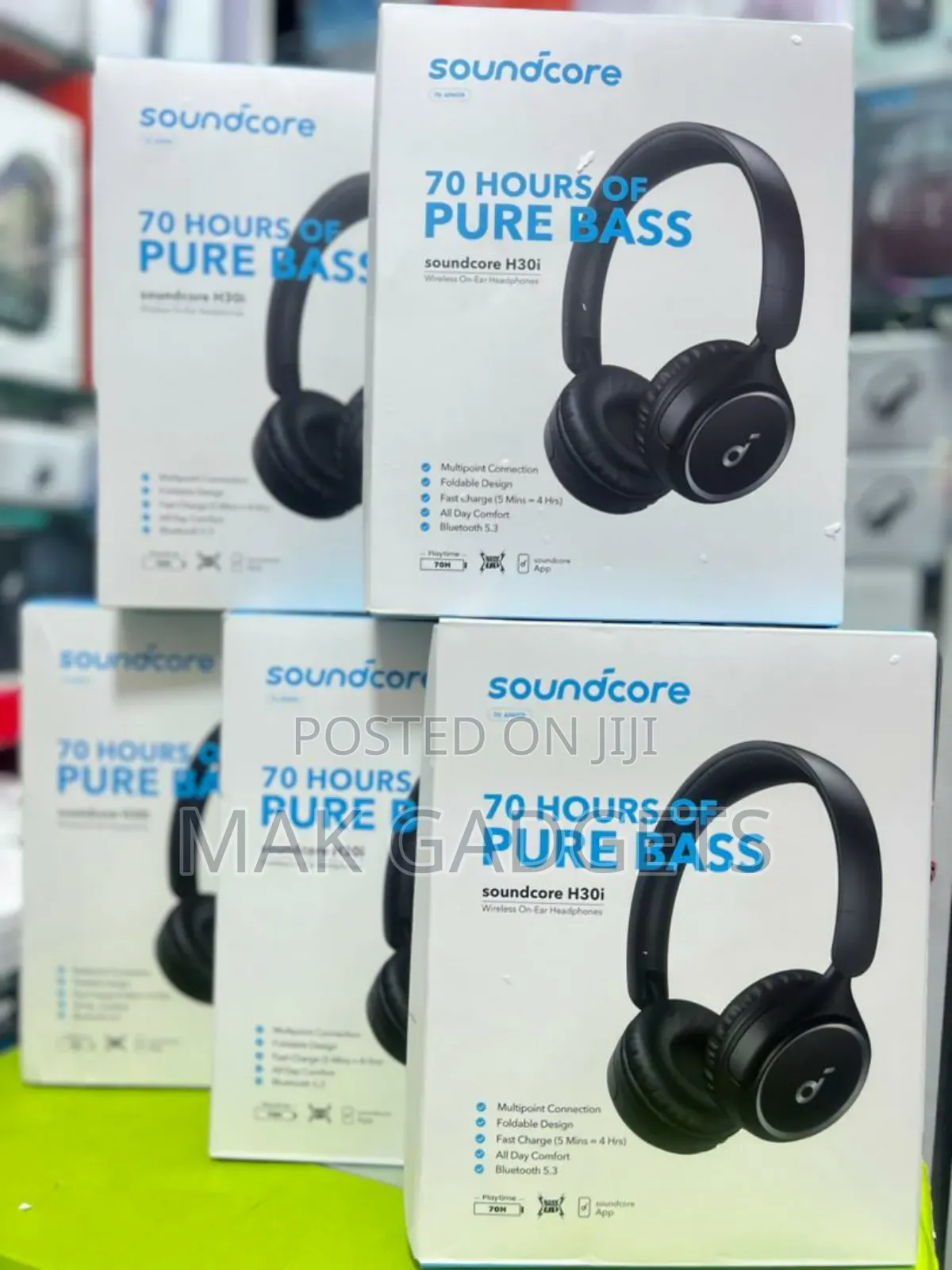 Anker Soundcore H30i Wireless on-Ear Headphones