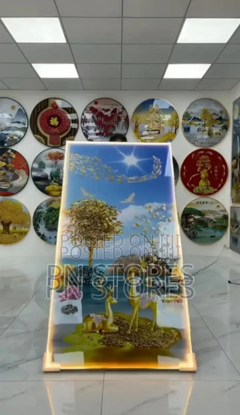 Luxury Acrylic Crystal Wall Art