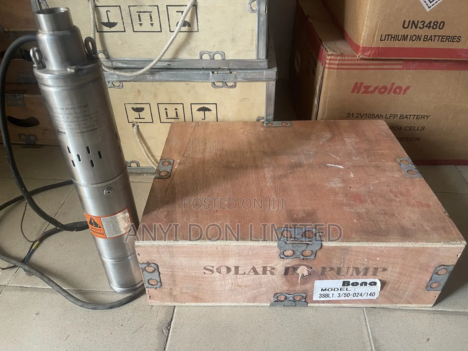 Solar Submersible Dc Pumping Machine(0.5hp)