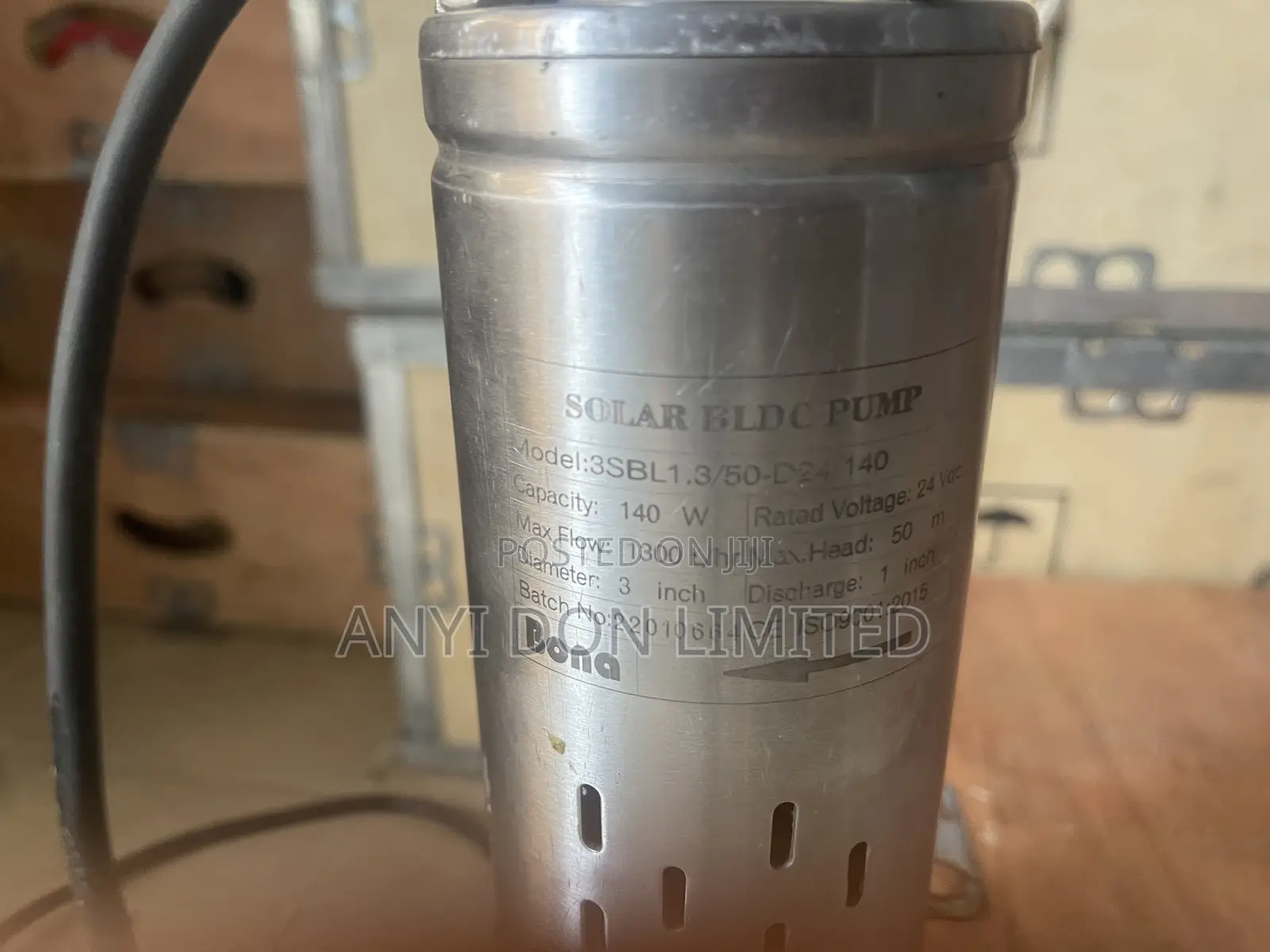 Solar Submersible Dc Pumping Machine(0.5hp)