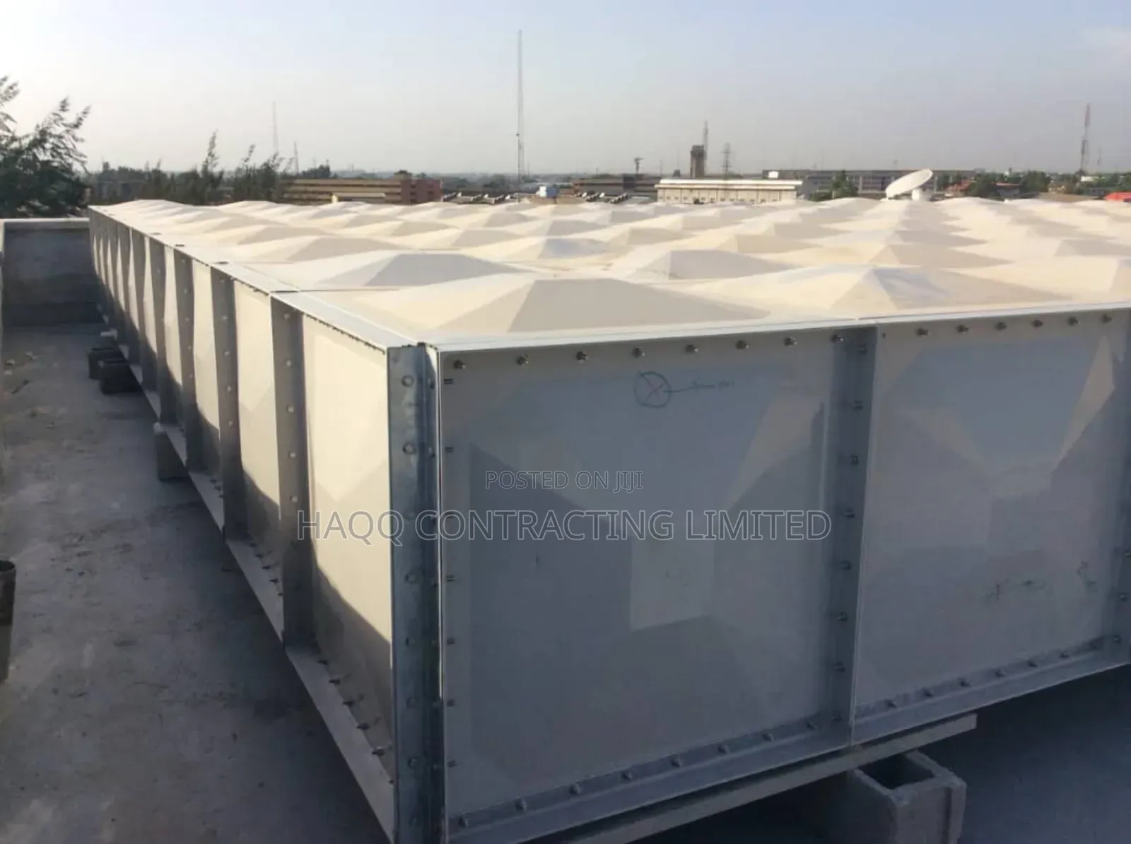 Fibreglass Tank, Industrial Water Storage