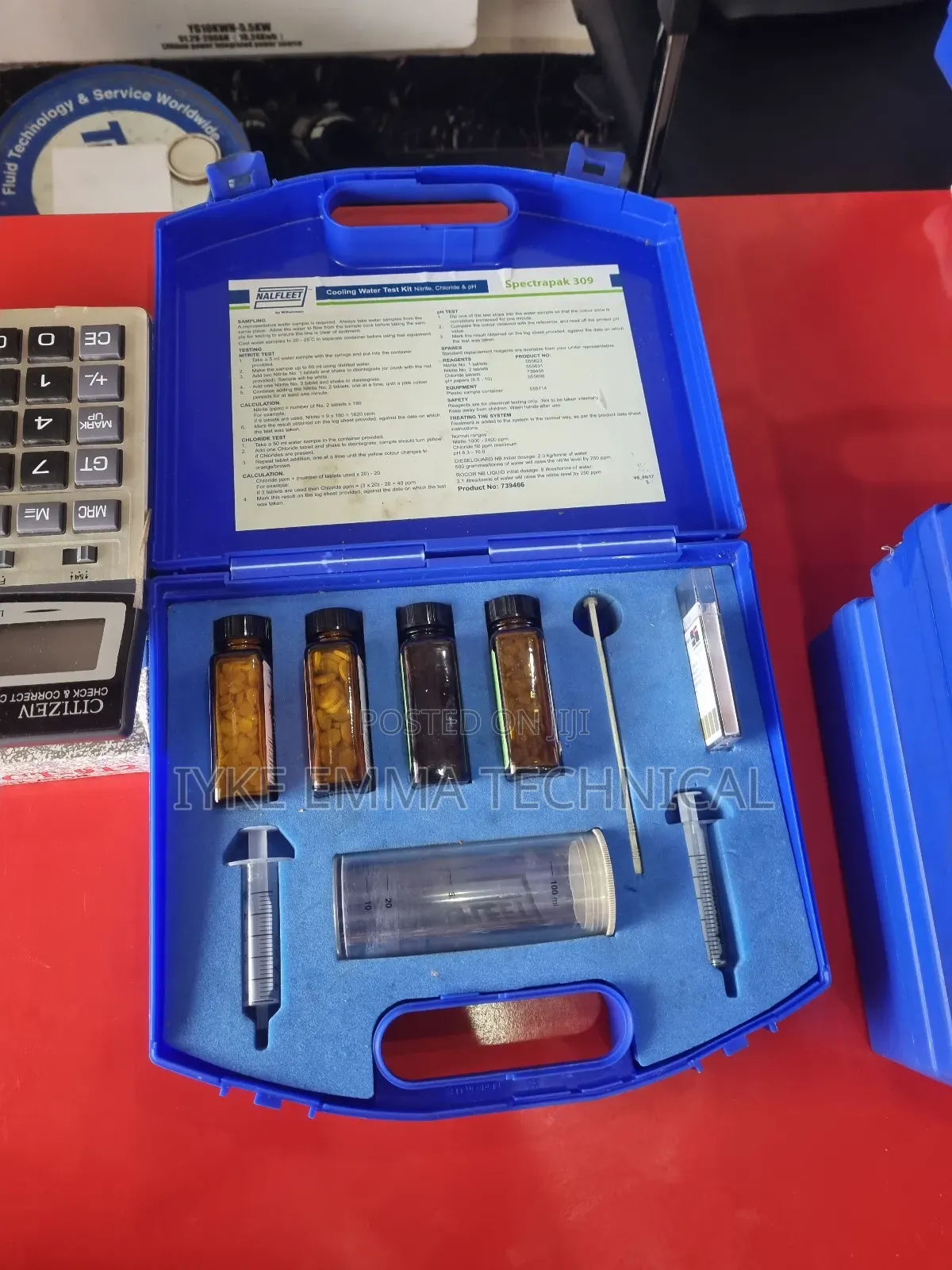 Nalfleet Spectrapak 309 Cooling Water Test Kit