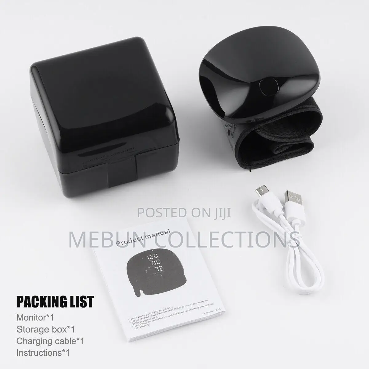 Rechargeable Wrist Blood Pressure Monitor