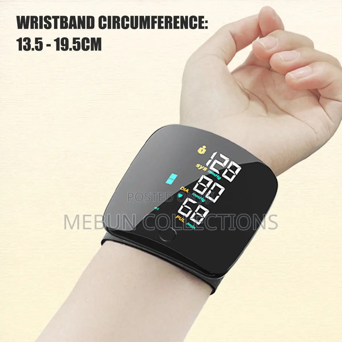 Rechargeable Wrist Blood Pressure Monitor