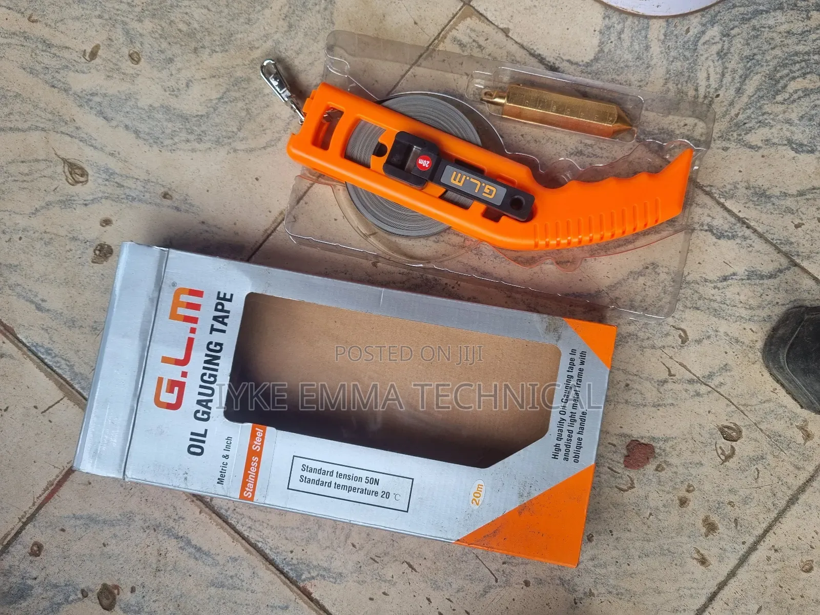 Oil Gauging Tape Stainless Steel 20meters