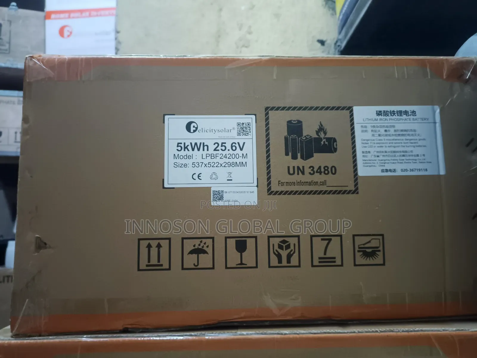 5kwh 24v Felicity Lithium Ion Battery