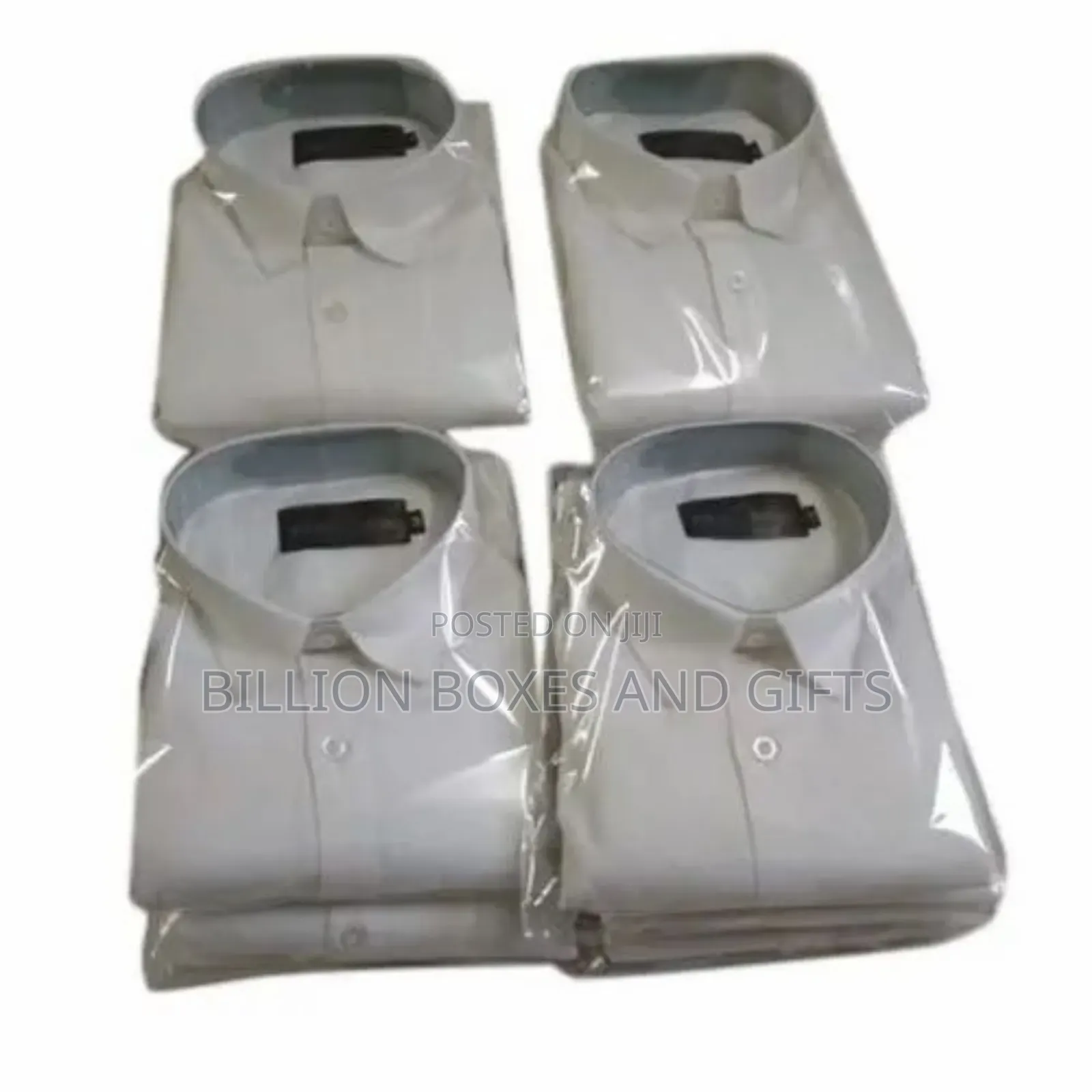 Pure White Packet Shirt for Men and Women