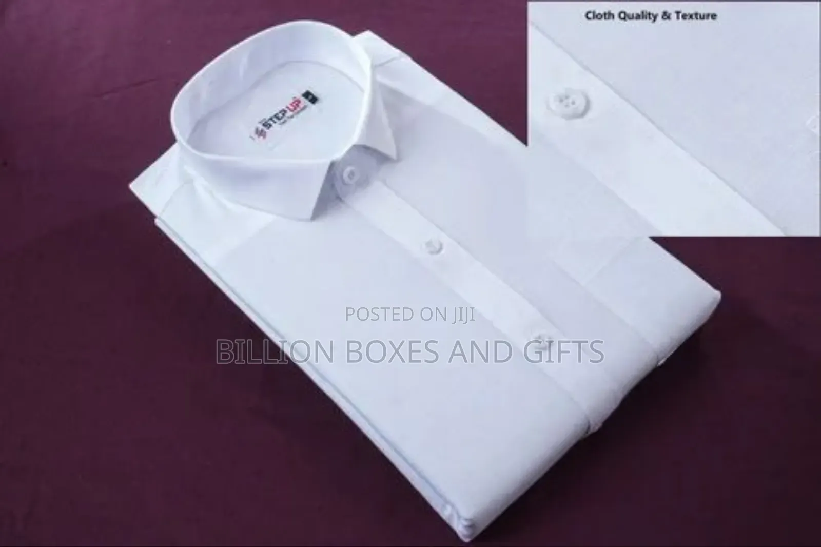 Pure White Packet Shirt for Men and Women