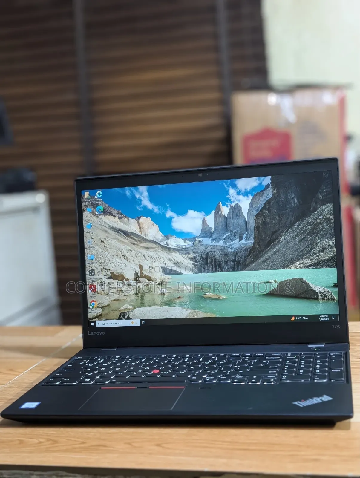 Laptop Lenovo ThinkPad T580 8GB Intel Core I5 HDD 1T