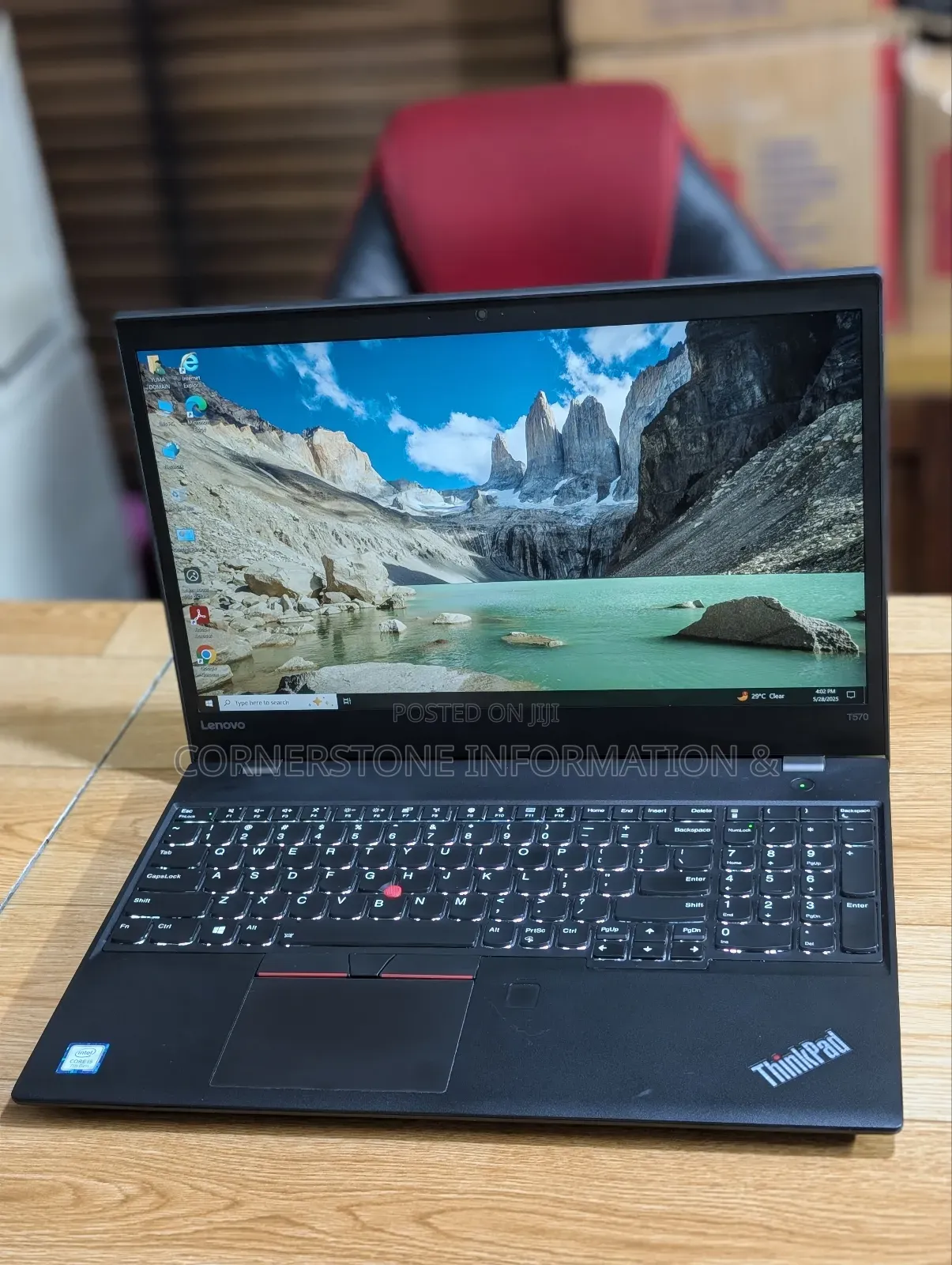 Laptop Lenovo ThinkPad T580 8GB Intel Core I5 HDD 1T