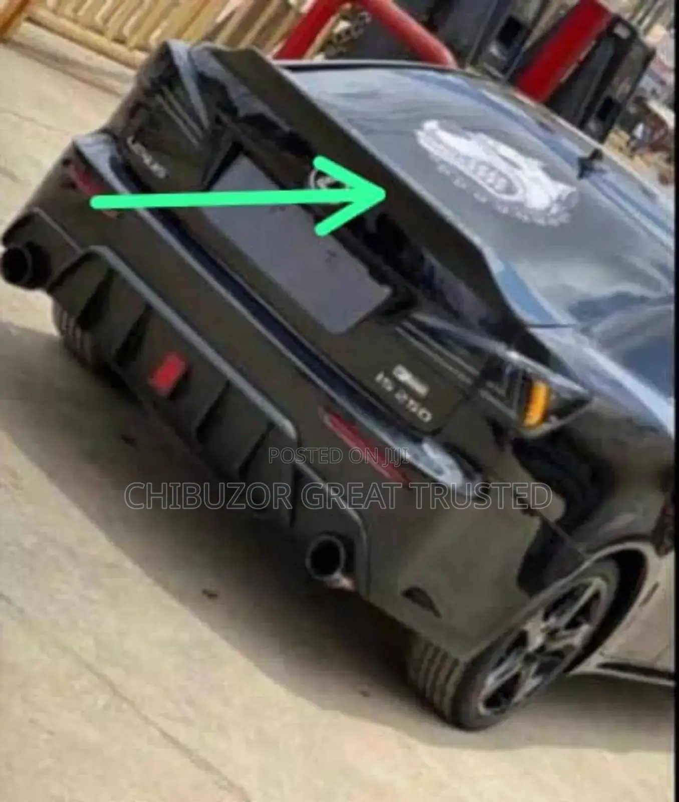 Booth Spoiler for Lexus Is 250