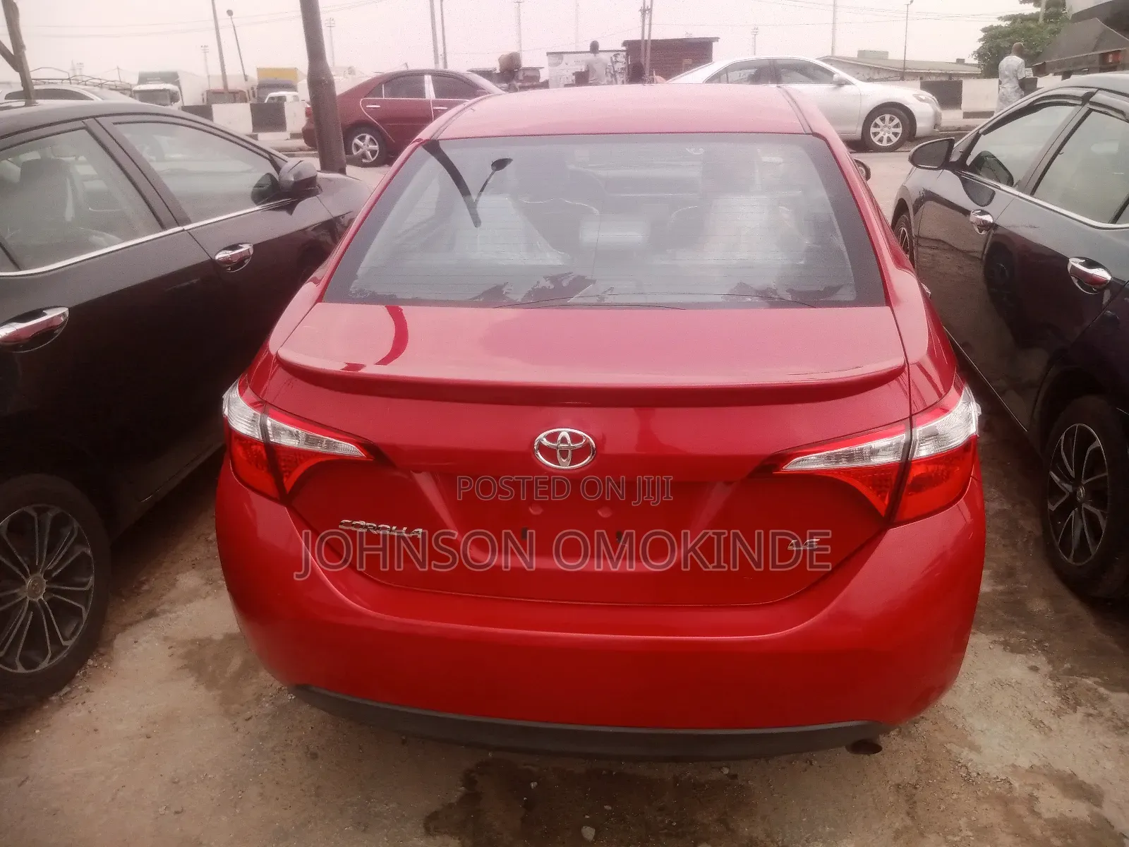 Toyota Corolla LE 4dr Sedan (1.8L 4cyl CVT) 2015 Red