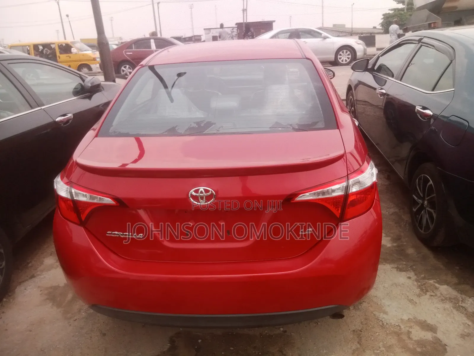 Toyota Corolla LE 4dr Sedan (1.8L 4cyl CVT) 2015 Red