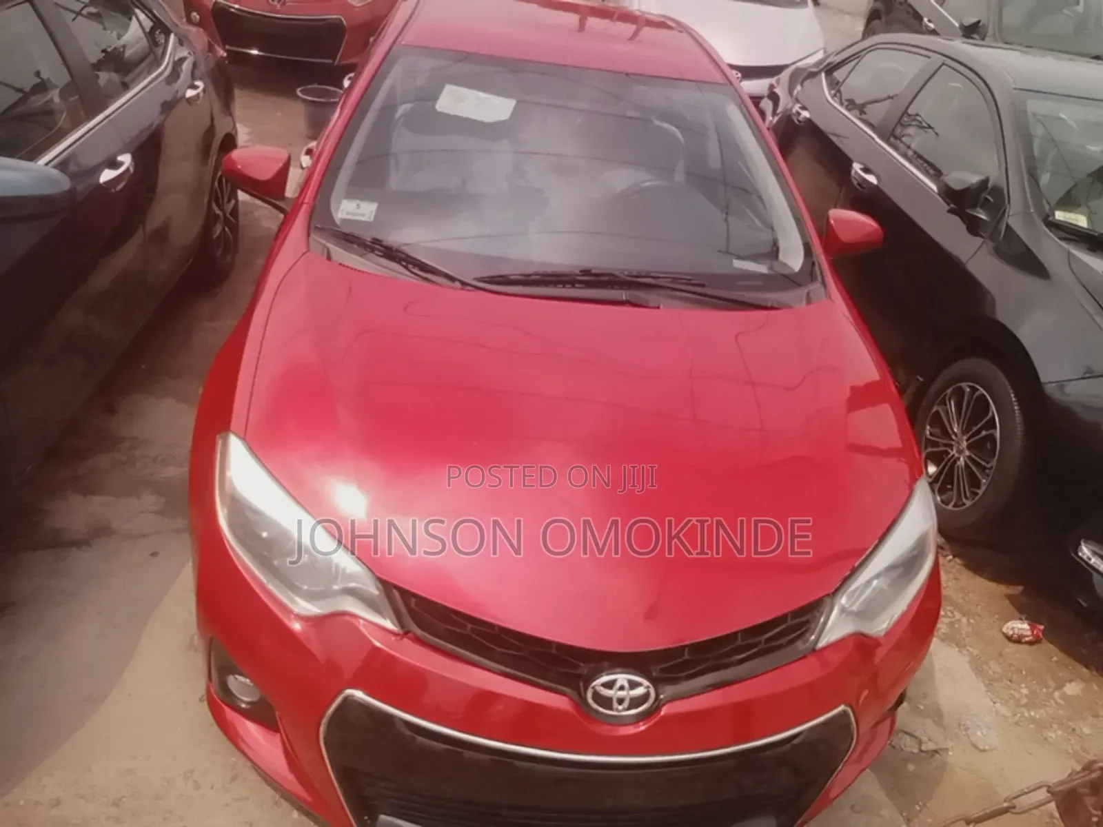 Toyota Corolla LE 4dr Sedan (1.8L 4cyl CVT) 2015 Red