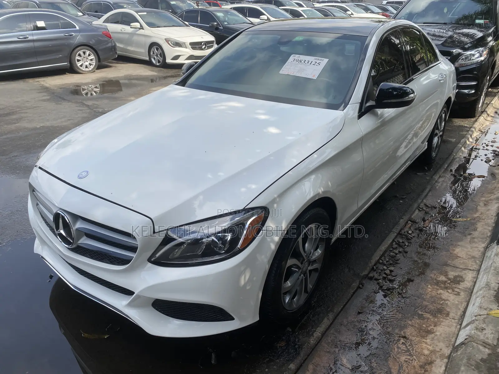 Mercedes-Benz C300 Base AWD 4Matic Sedan (2.0L 4cyl 7A) 2015 White