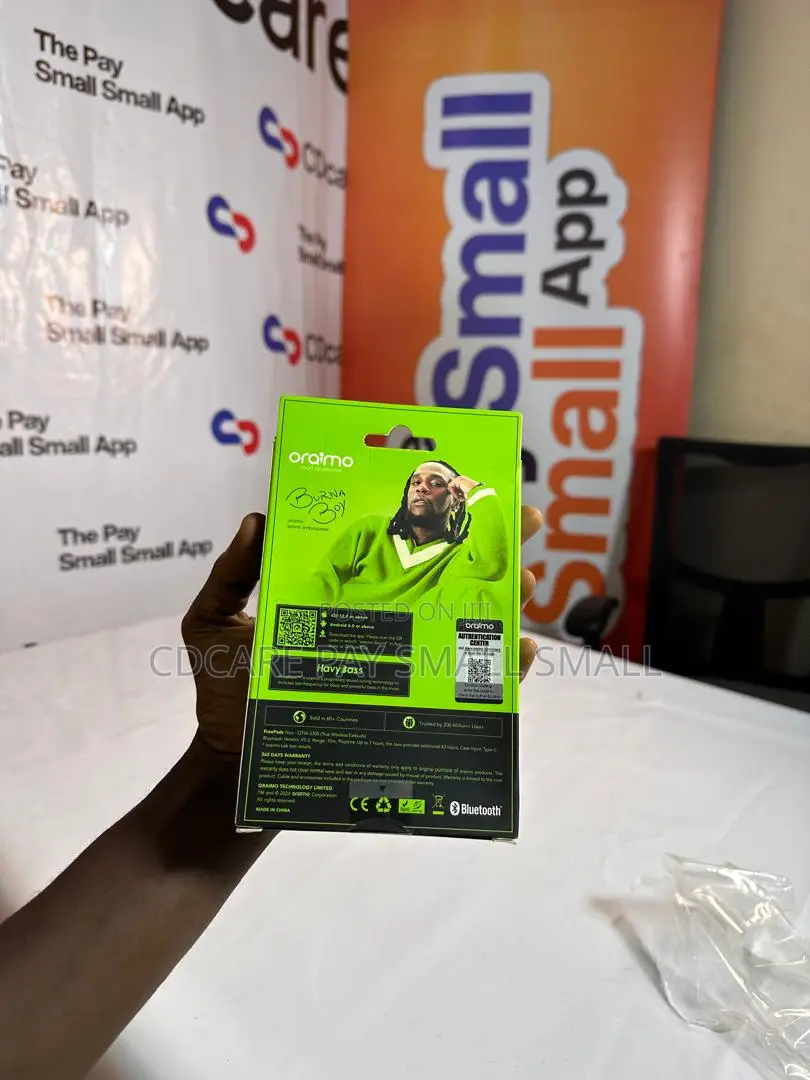 Pay Small Small Oraimo Freepods On Cdcare.App