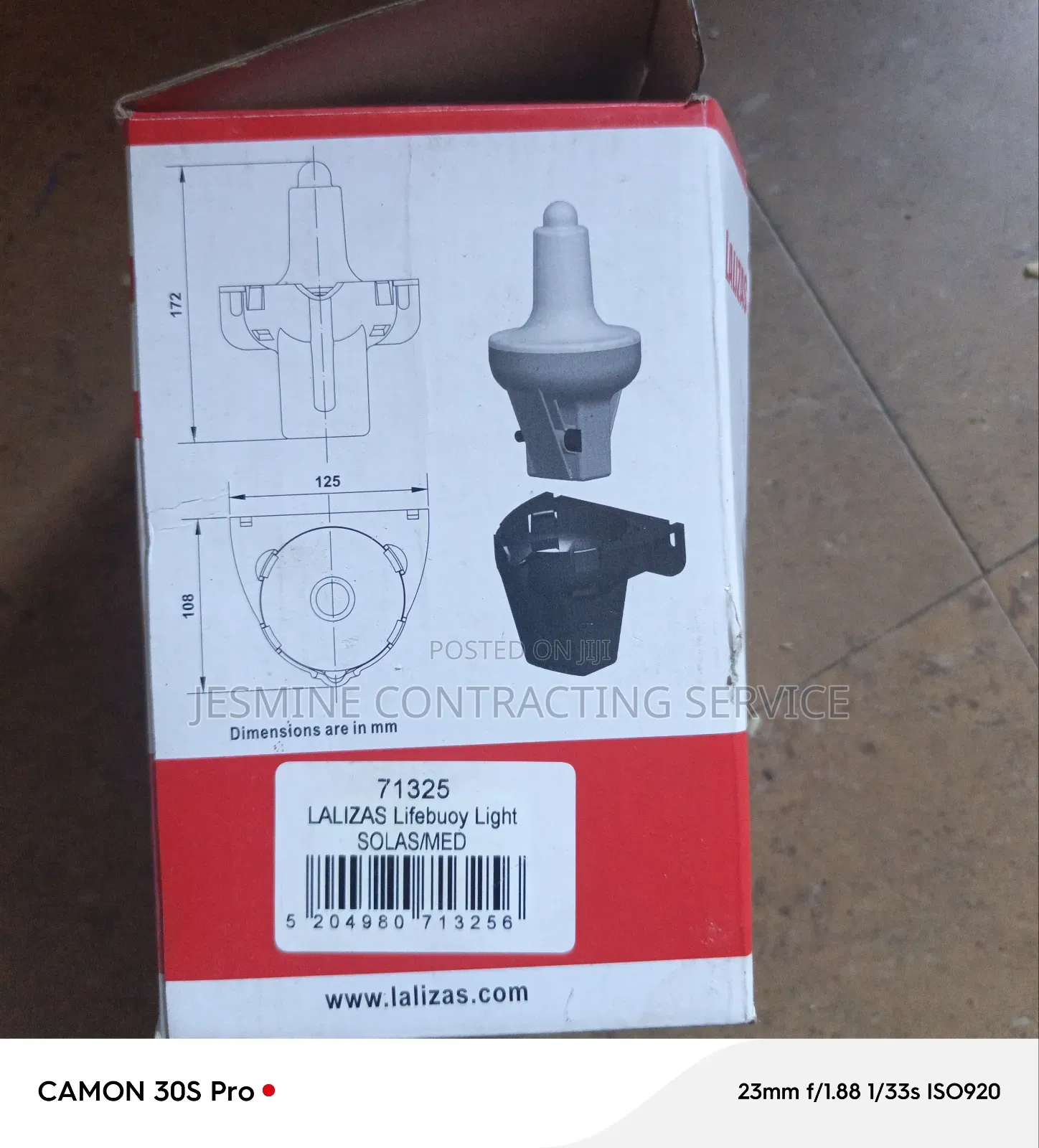 Lifebouy Light Intrinsically Safe Solar Approved