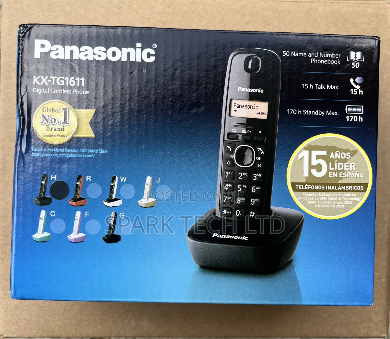 Panasonic Kx-Tg1611 Cordless Phone