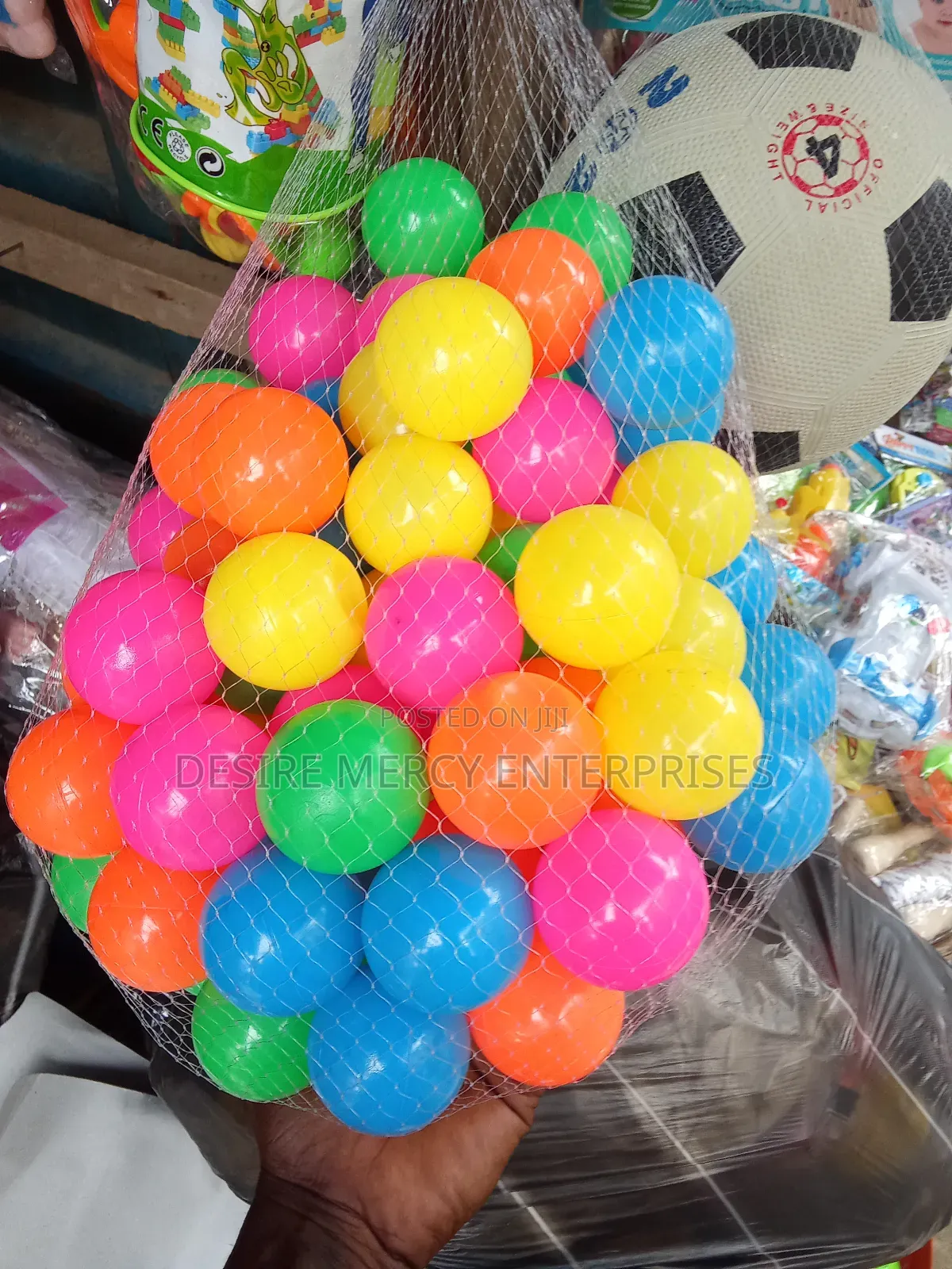 50 PCS Color Soft Balls.