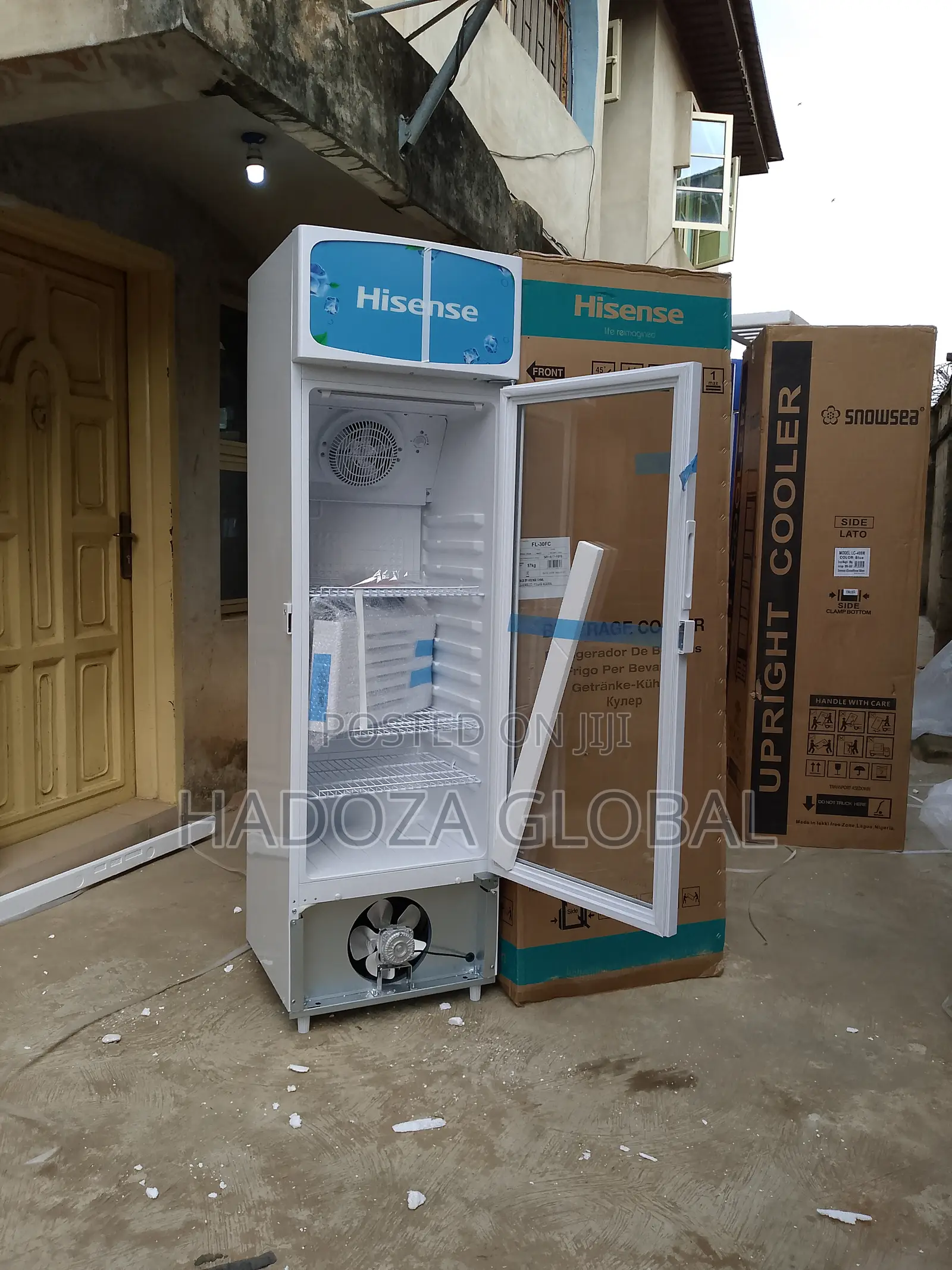 Chiller With Glass Front Door - Hisense Chiller - Fl-30fc