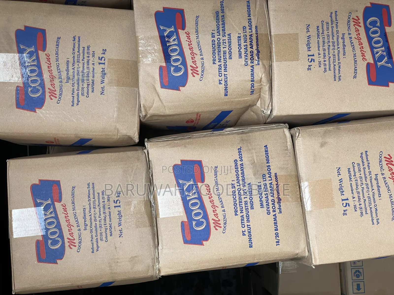 Cooky 15kg Margarine