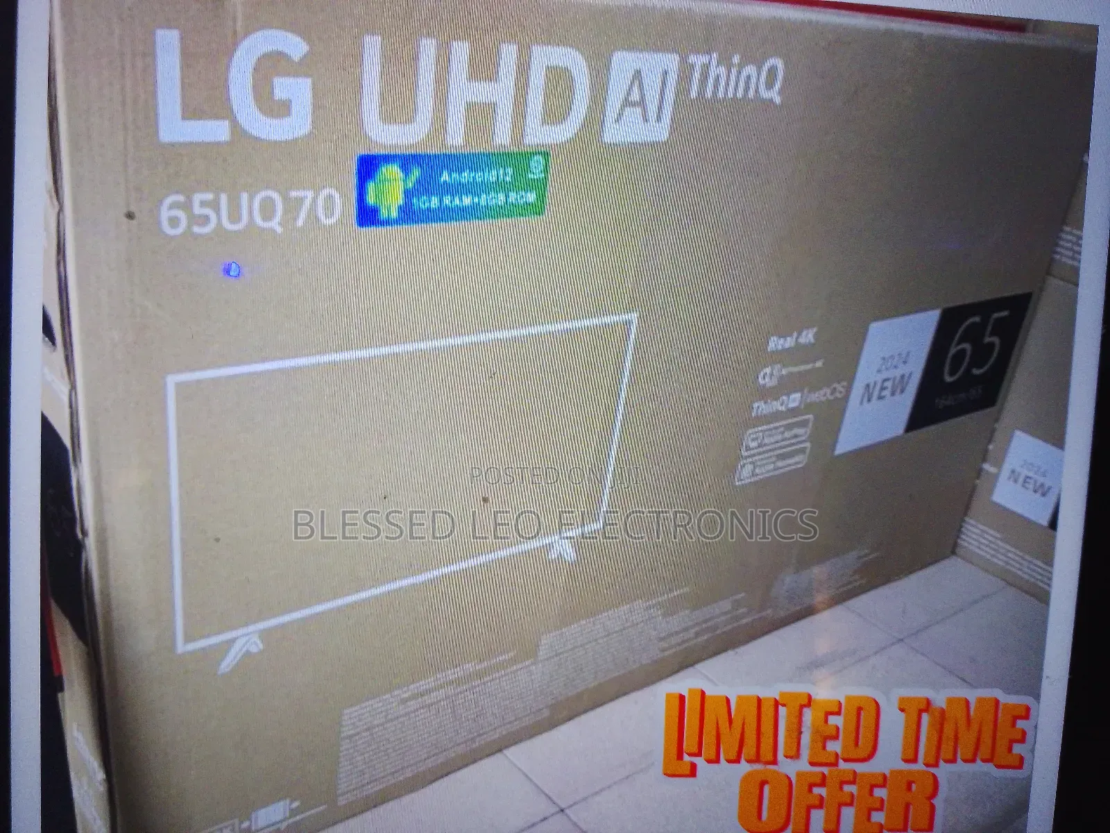 65 Inches With Delightful Printer Smart Tv