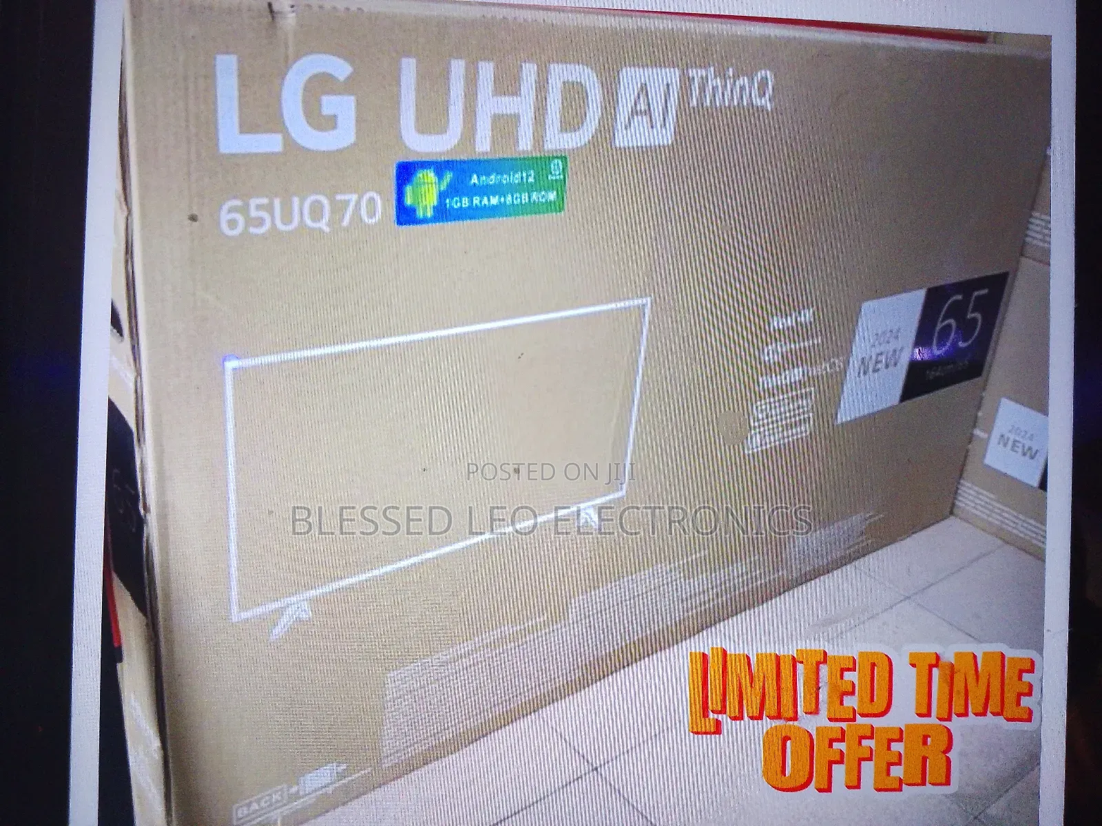 65 Inches Invisible Memory Insert Tv