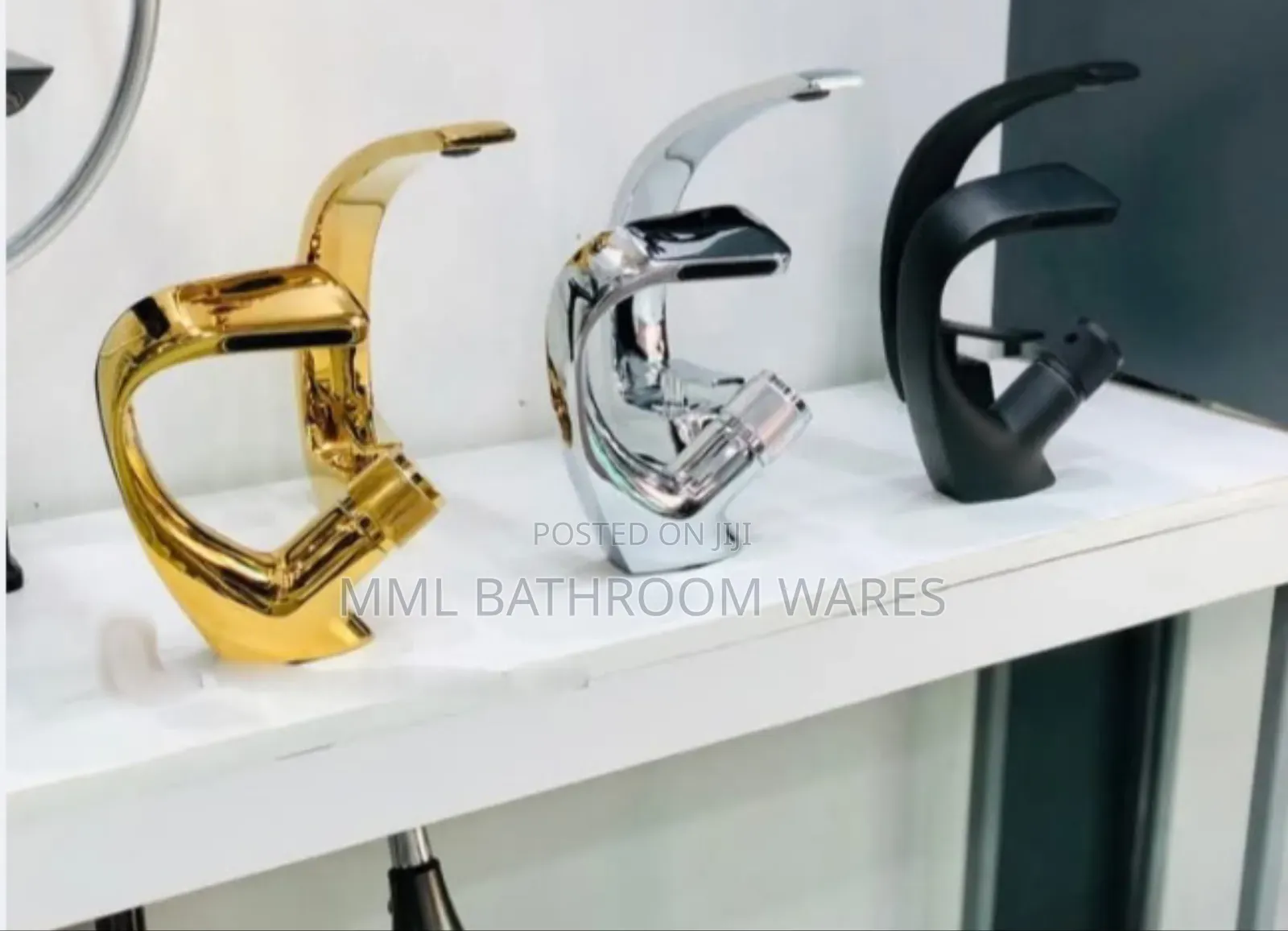 C-Shape Stylish Bathroom Sink Mixers