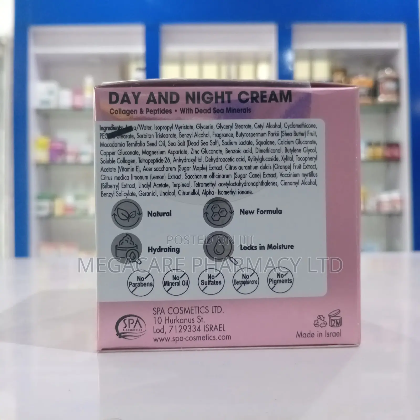 Collagen Peptides Anti Aging Day and Night Cream