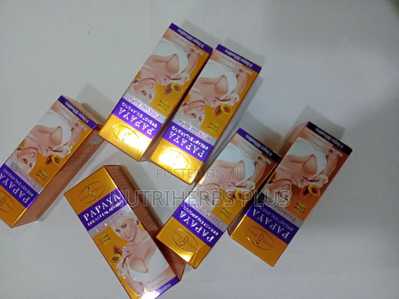 Papaya Breast Enlargement Oil:For Big and Firm Breast Curves