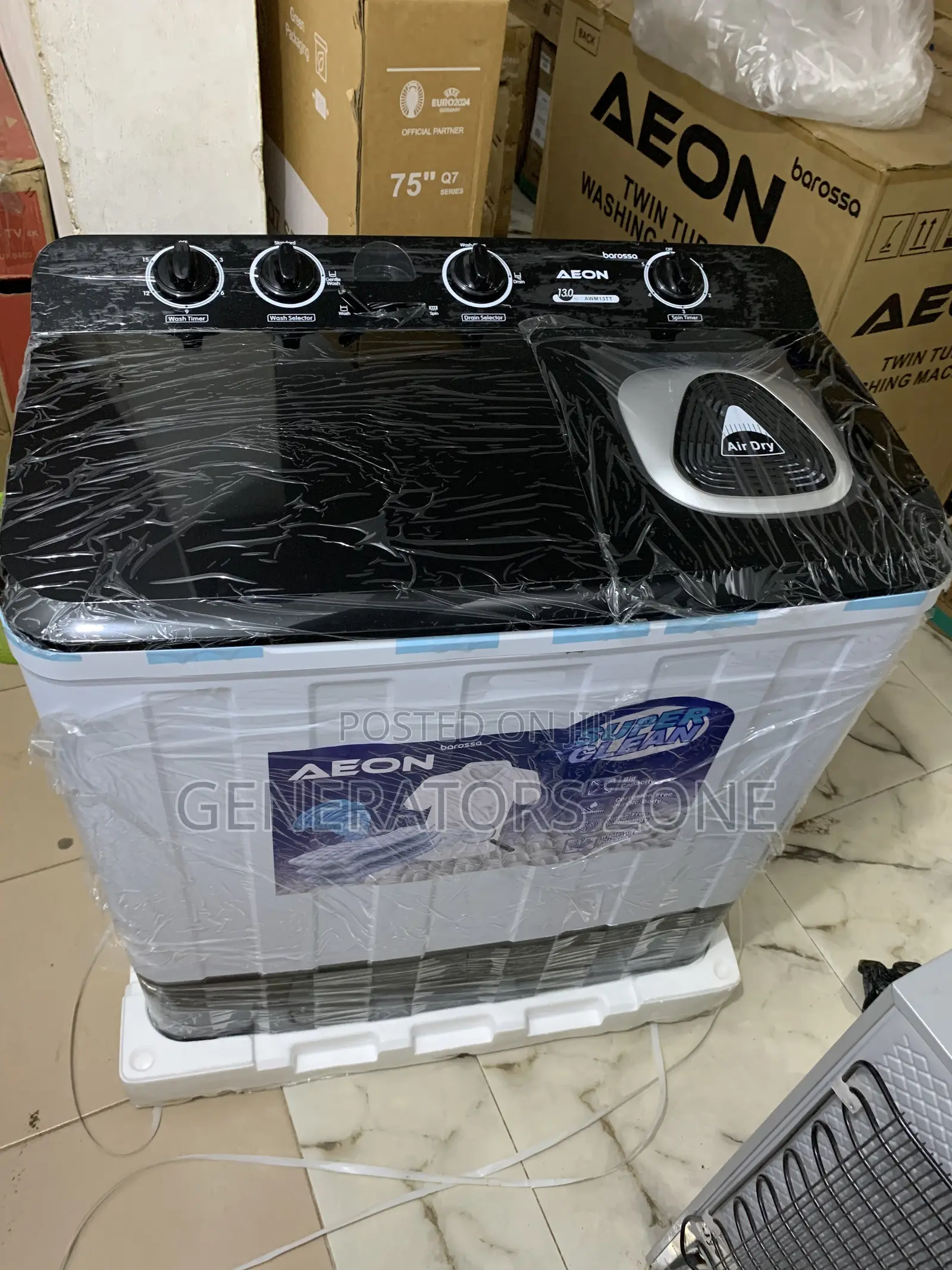 Aeon Twin Tub Washer–Tough on Stain,Gentle on Fabrics(13kg)