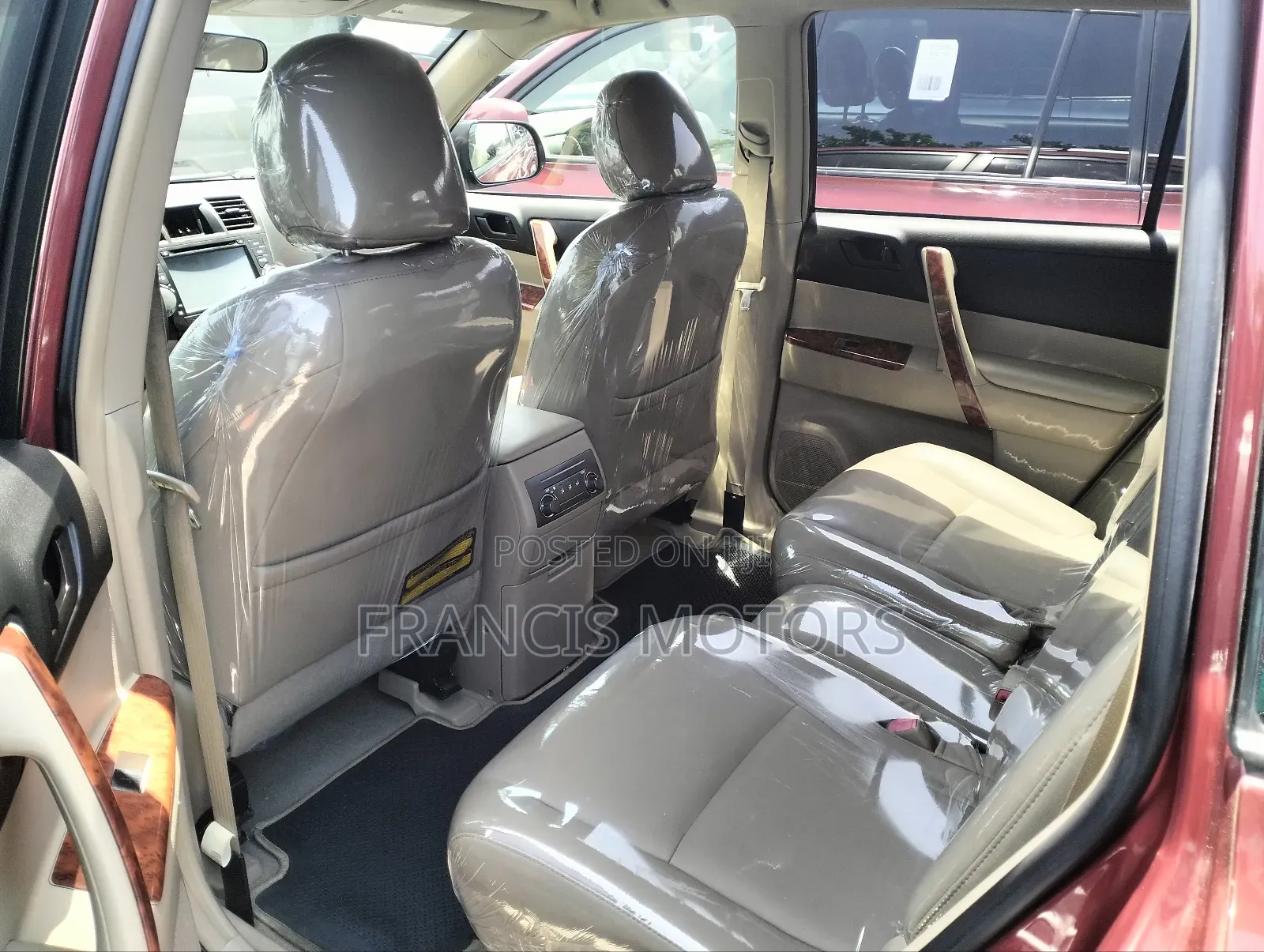 Toyota Highlander Limited 2010 Red