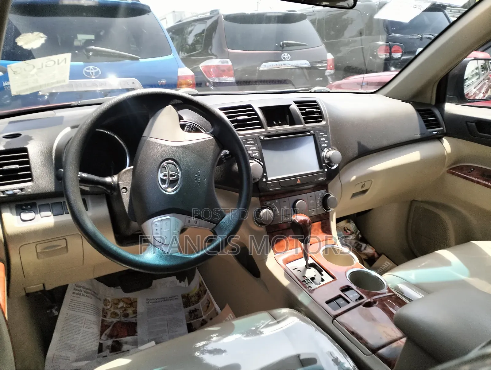 Toyota Highlander Limited 2010 Red