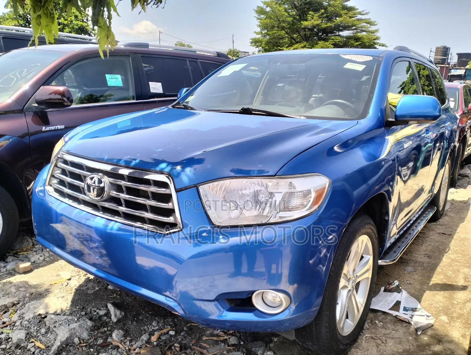 Toyota Highlander Limited 2010 Blue