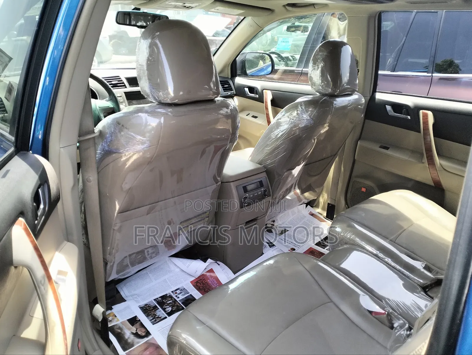 Toyota Highlander Limited 2010 Blue