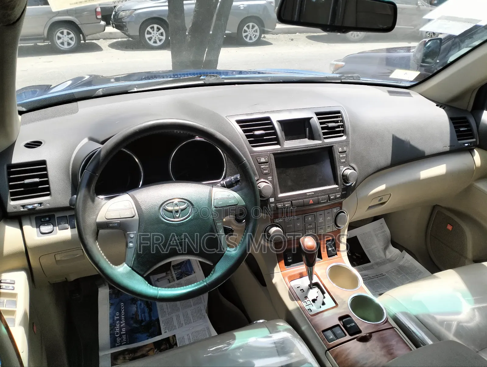 Toyota Highlander Limited 2010 Blue
