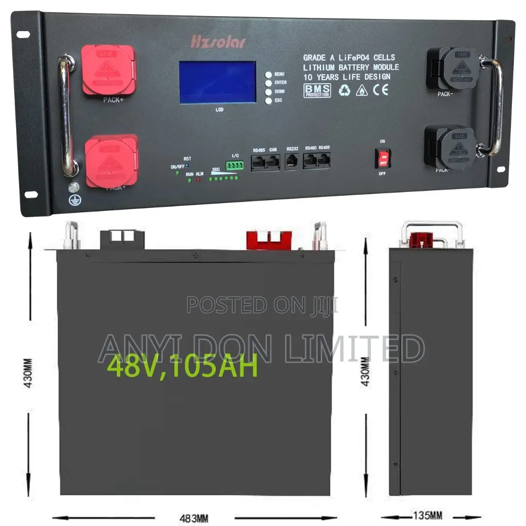Hz 5kwh Lithium Ion Battery 48v