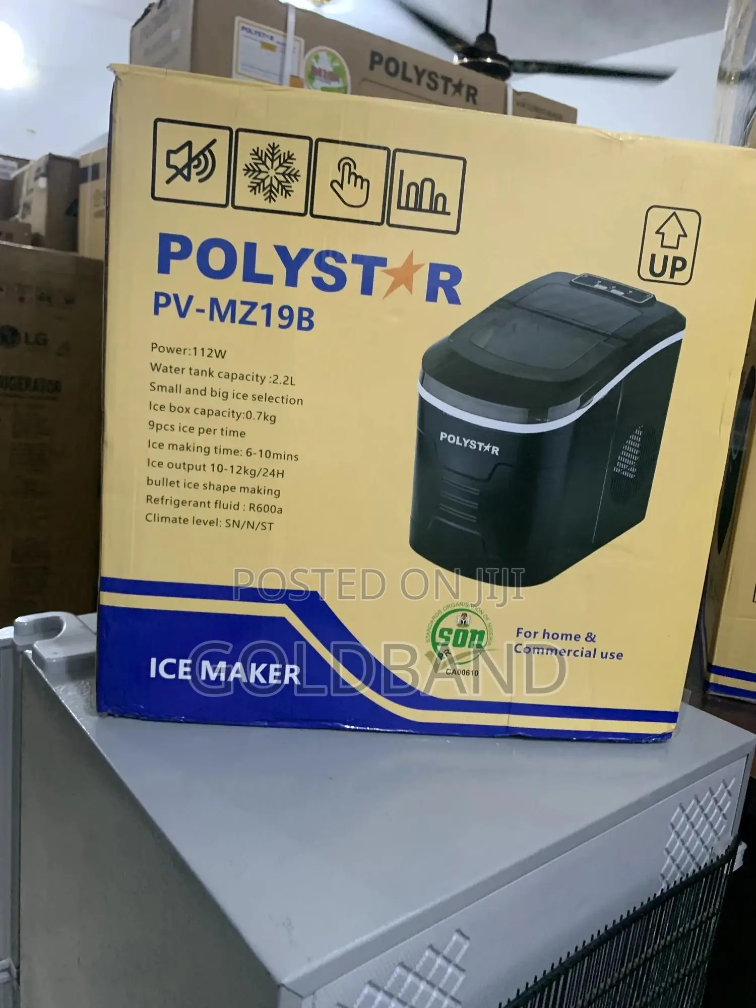 Home Ice Maker Polystar Pv-Mz9b – Easy to Operate