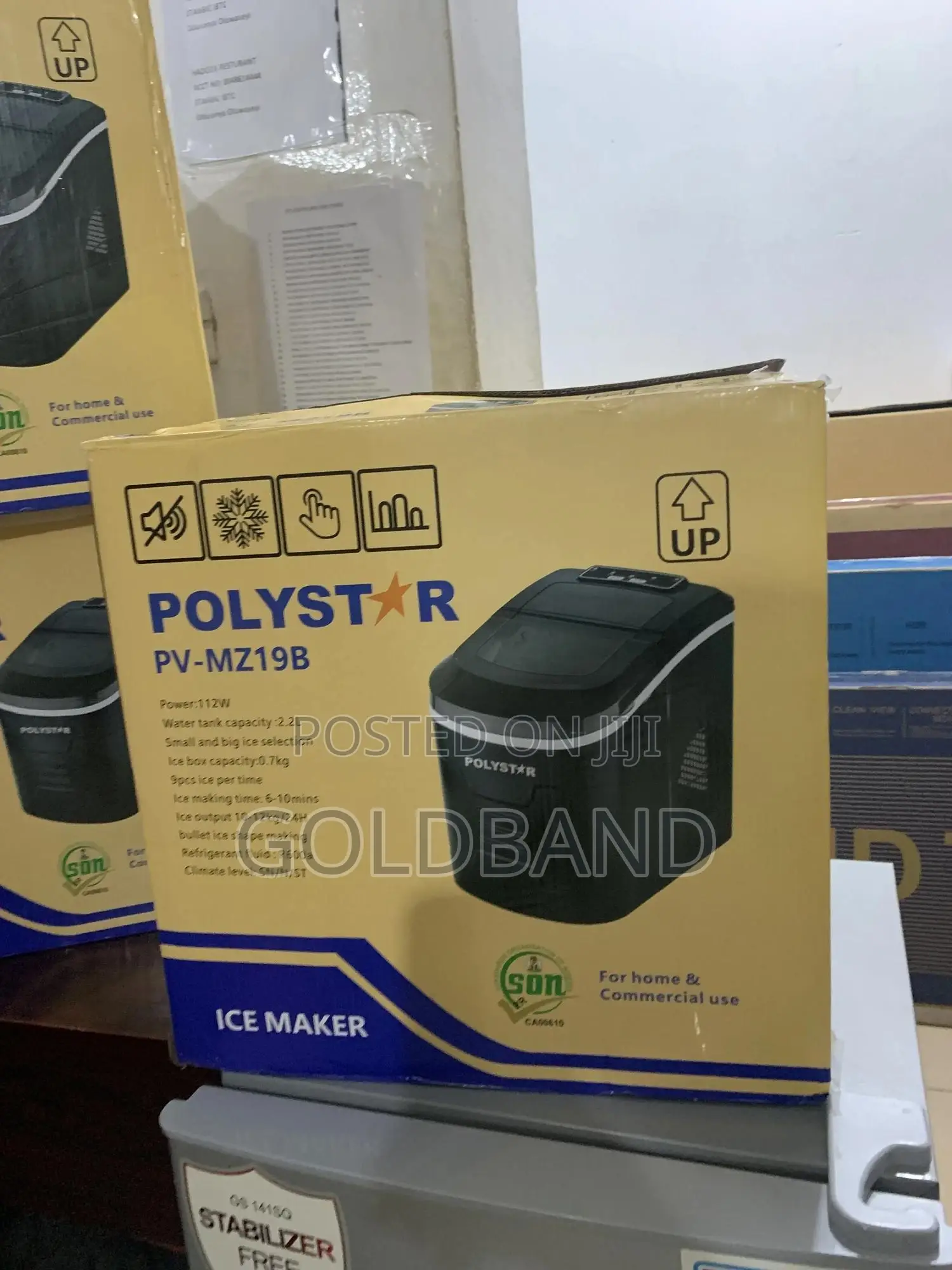 Polystar Pv-Mz9b – Bullet Ice Cube Maker With Auto Shut-Off
