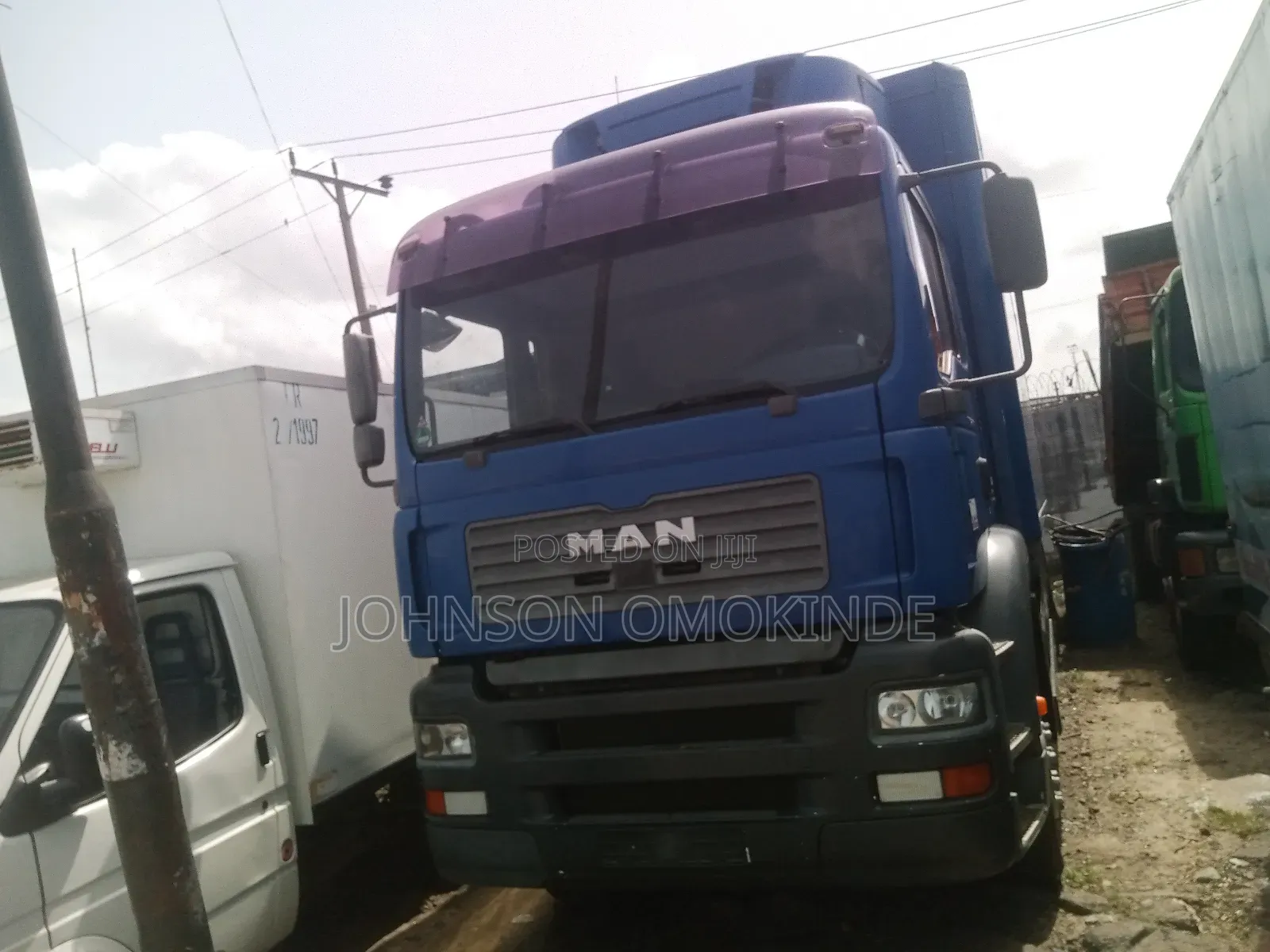 Man Diesel Container Body