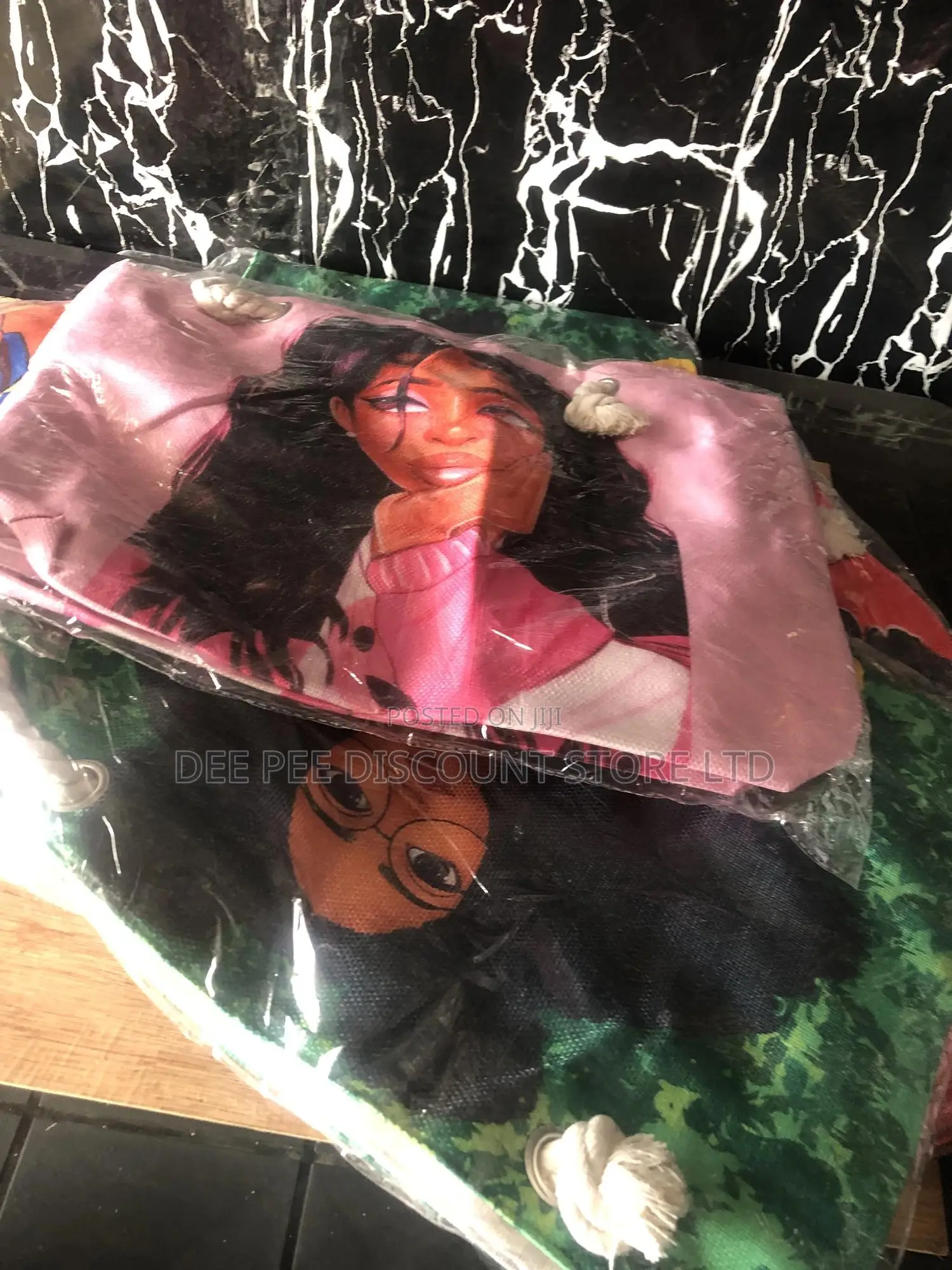 Facial Tote Bag
