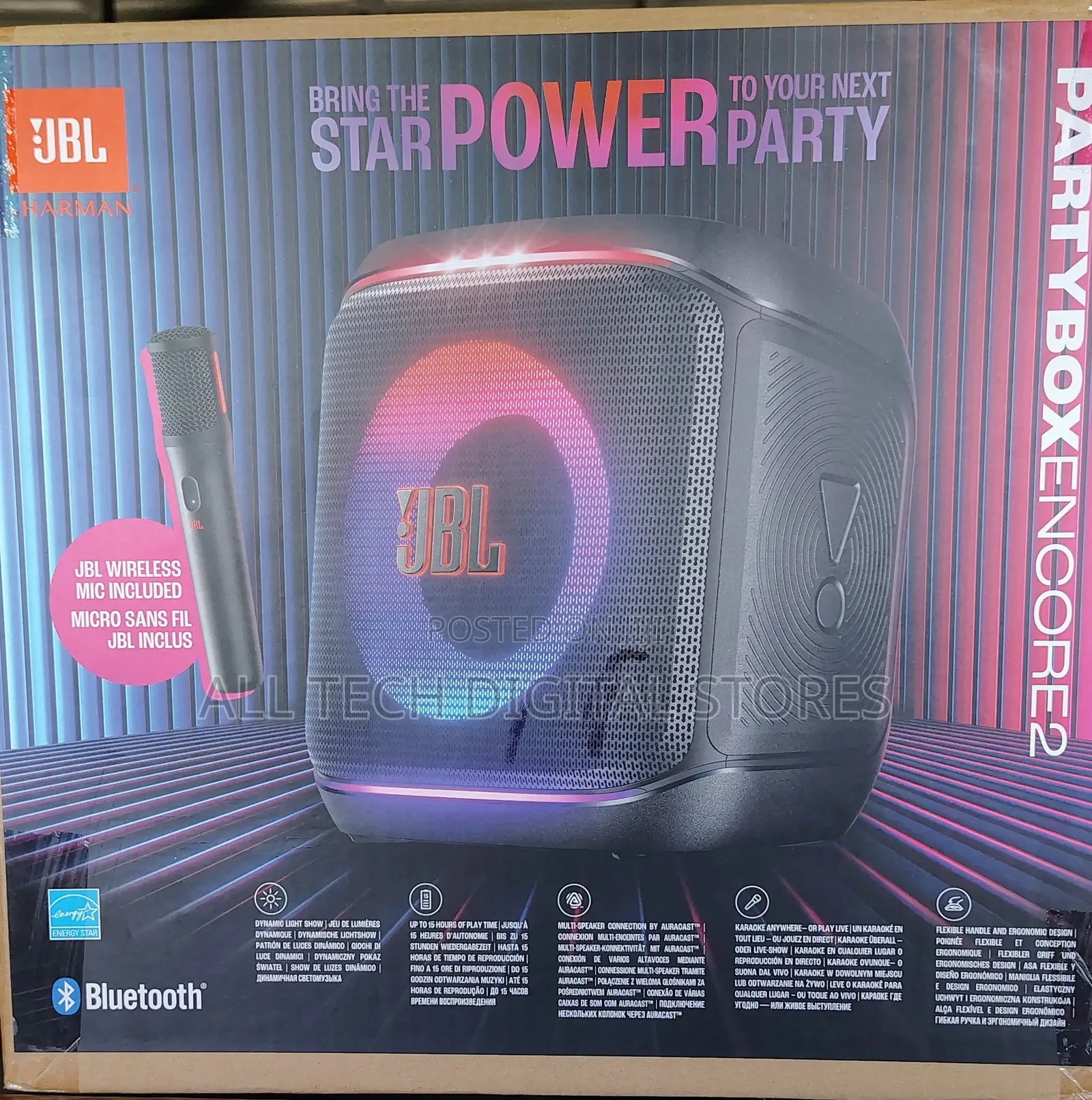 JBL Partybox Encore2 Bluetooth Speaker
