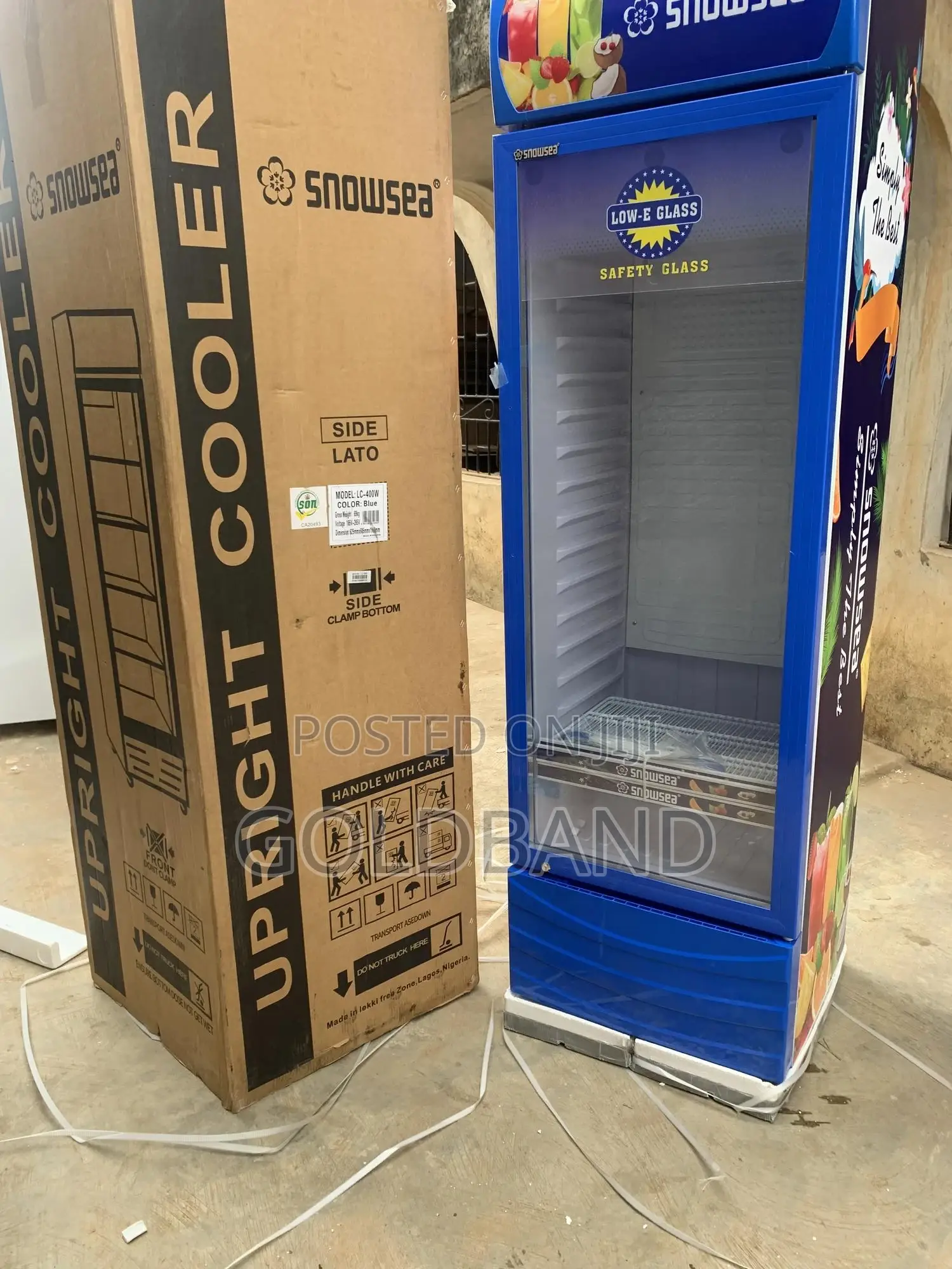 Snowsea Lc-400 400l Commercial Showcase Chiller