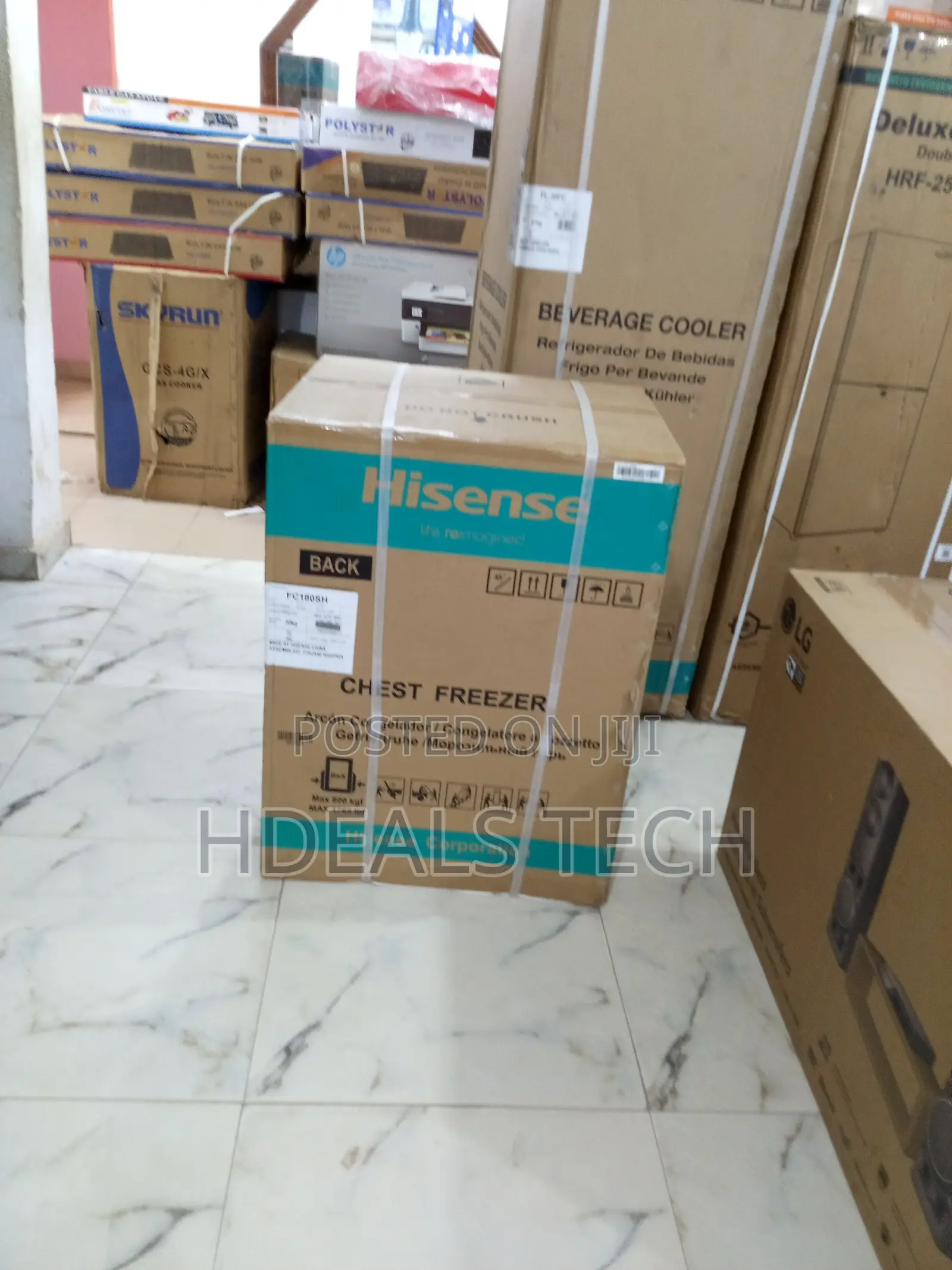 Hisense Deep Freezer 142l With Power Indicator Light