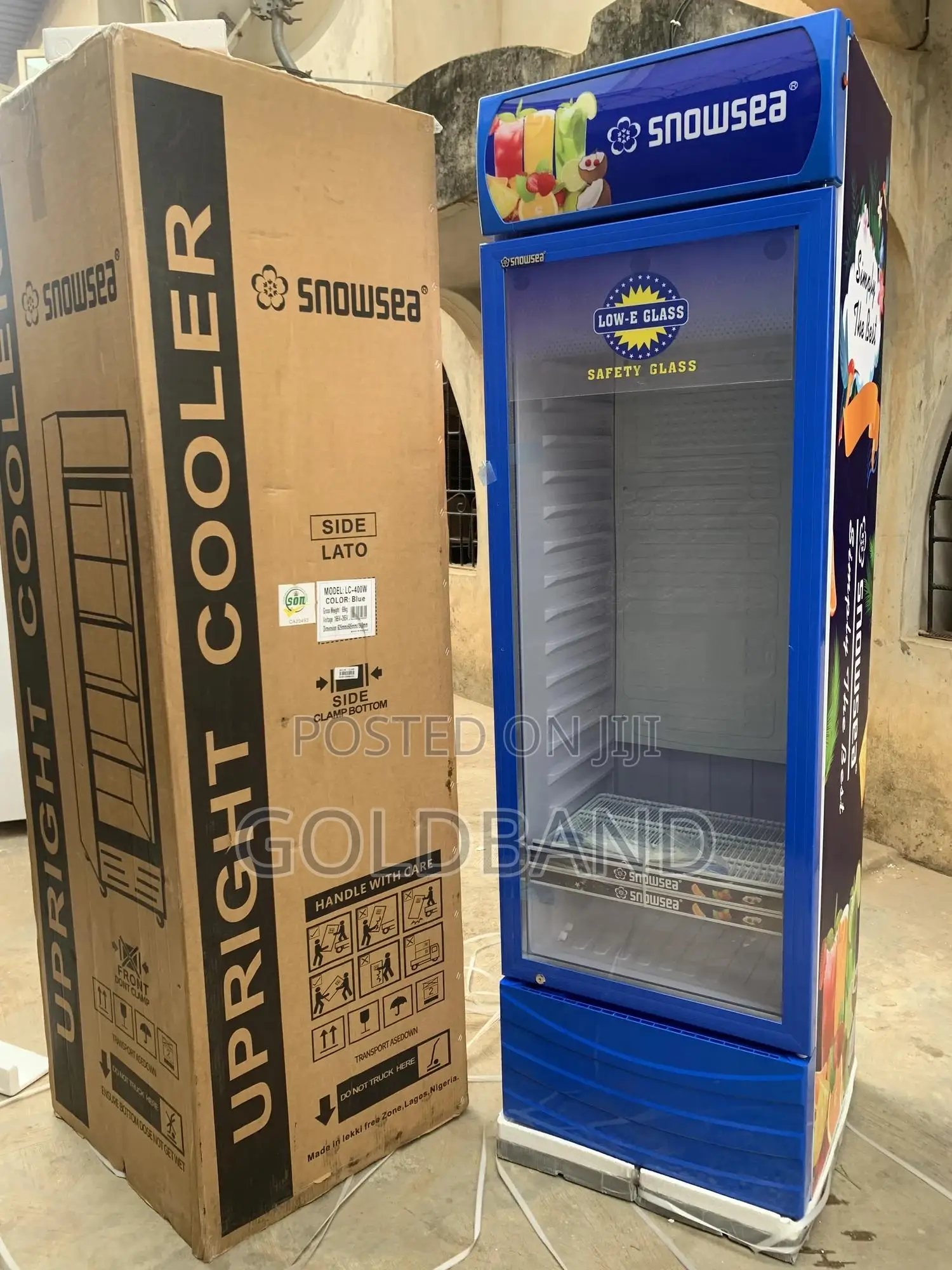 400l Snowsea Showcase Refrigerator – Model Lc-400