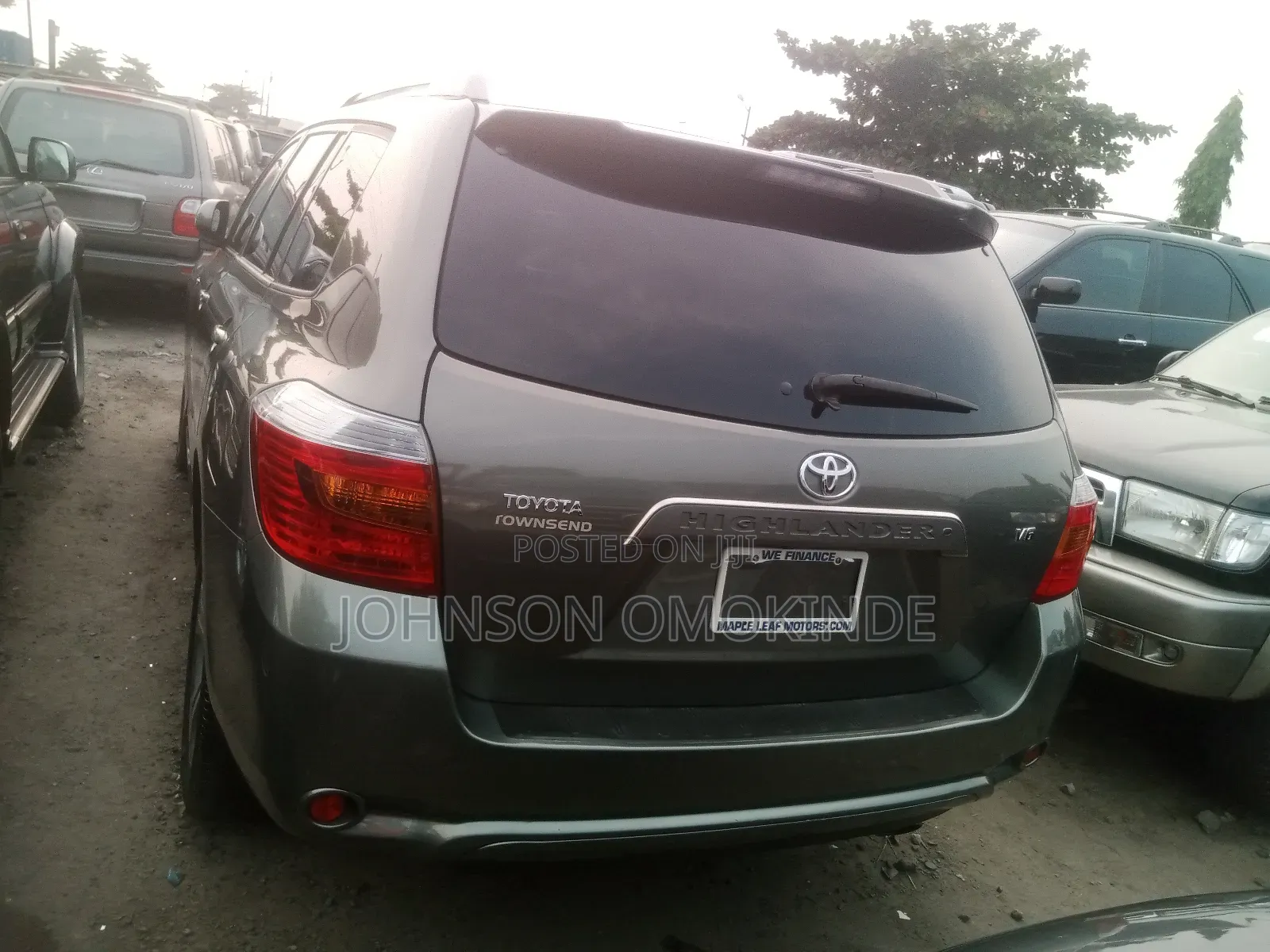 Toyota Highlander Limited 2010 Green