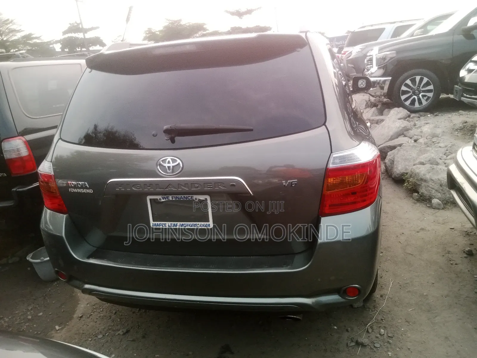 Toyota Highlander Limited 2010 Green